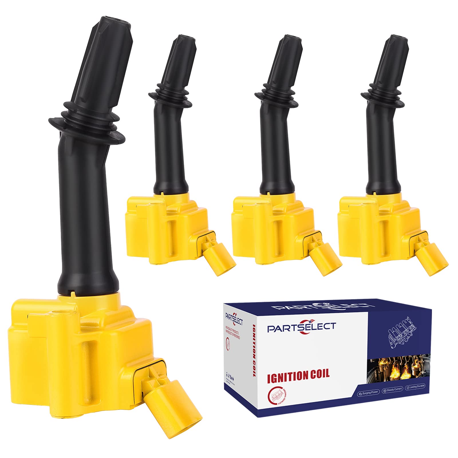 Partselect Set Of 4 Ignition Coil Pack Uf802 Replacement For Chevy Equinox Malibu Cruze Volt 2016 2017 2018 2019 For Buick Encor