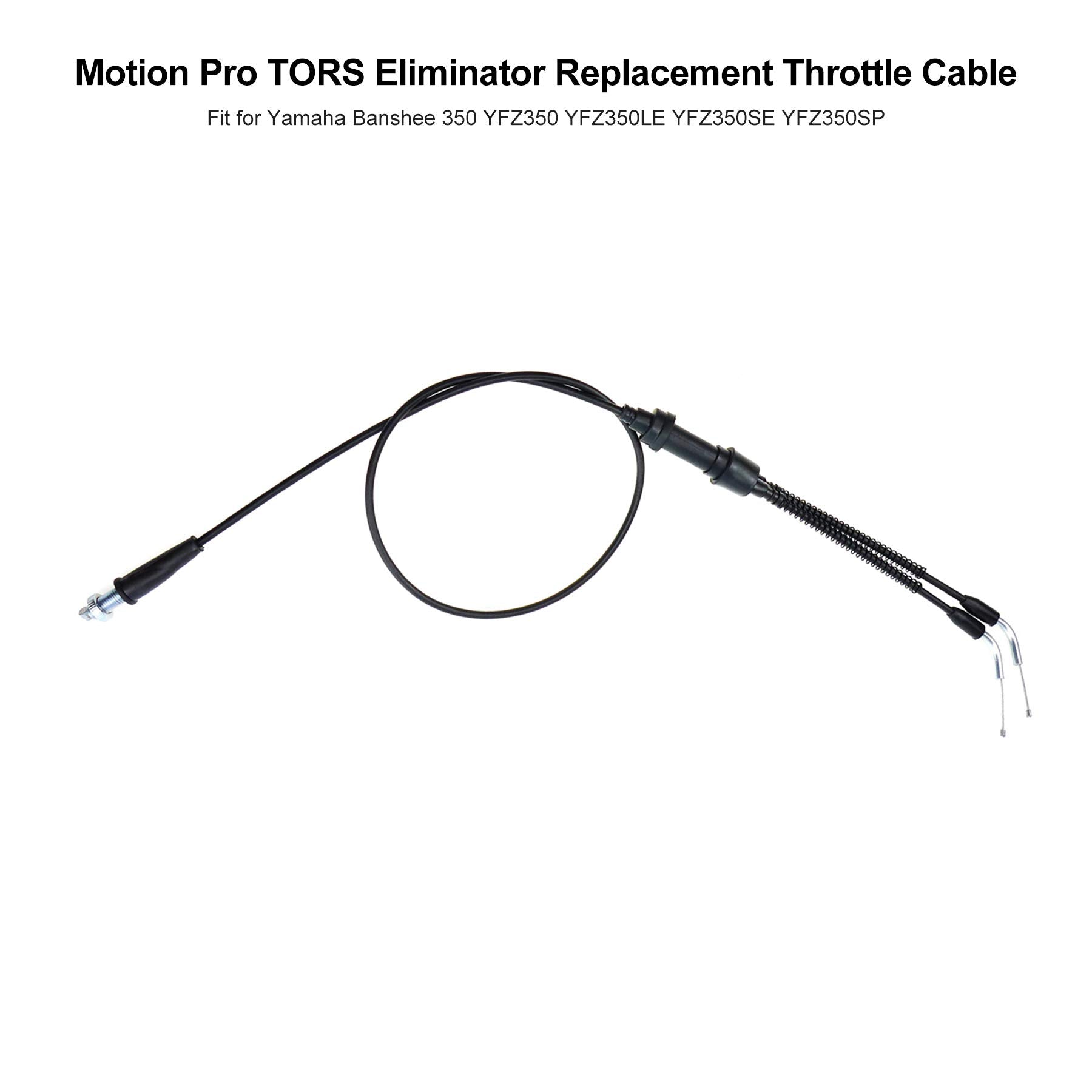Atv Throttle Cable, Motion Pro Tors Eliminator Replacement Throttle Cable For 1987-2006 Yamaha Banshee 350 Yz350, 01-0813