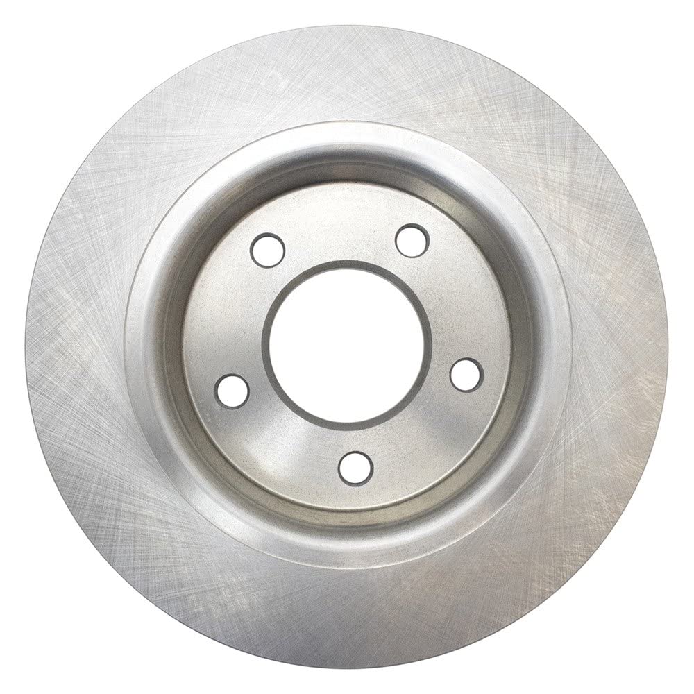 Trq Rear Brake Rotors Set Solid Compatible With 2004-2013 Mazda 3