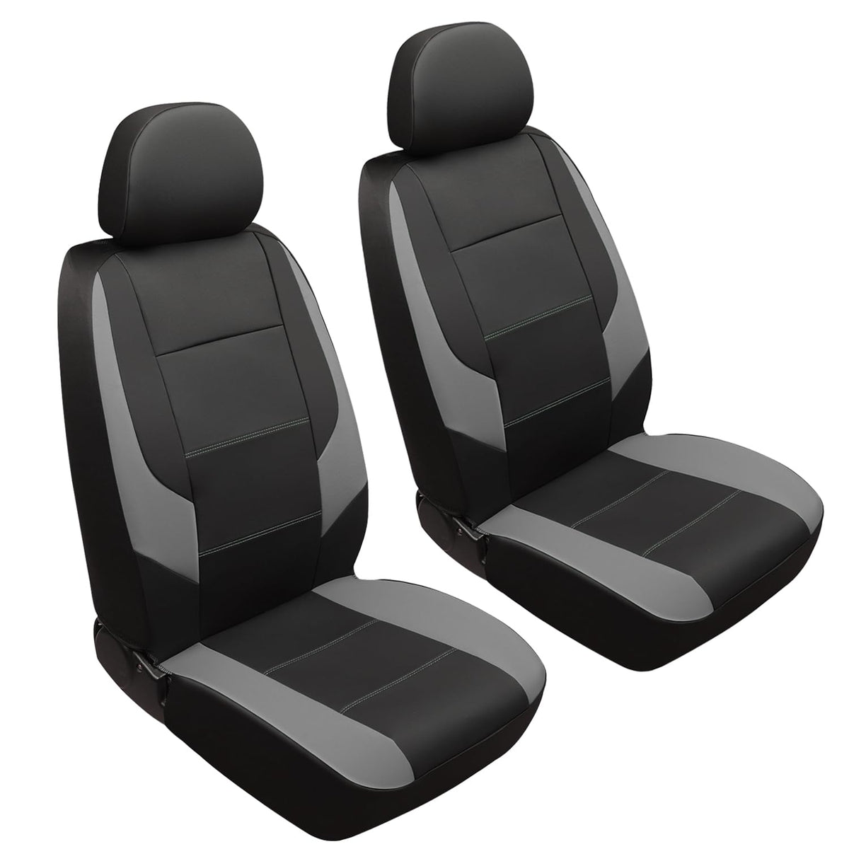 Giant Panda Front Seat Cover For Nissan, Leather Seat Protectors Custom Fit Nissan Rogue Altima Sentra Versa Kicks Frontier Mura