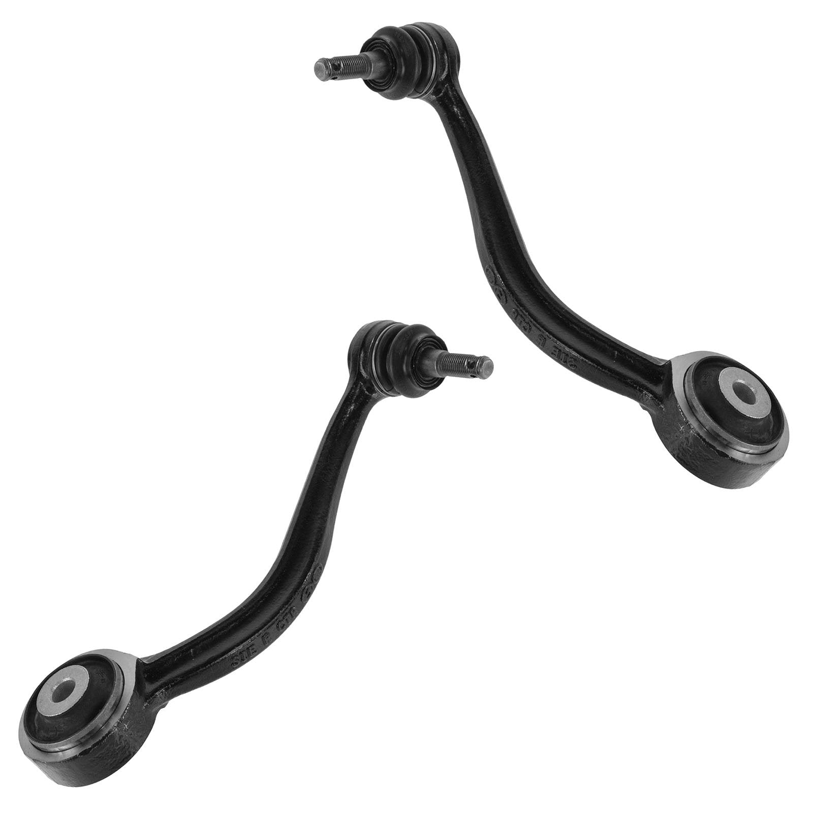 TRQ Front Upper Control Arm with Ball Joint Set Compatible with 2011-2014 Hyundai Equus 2009-2014 Genesis