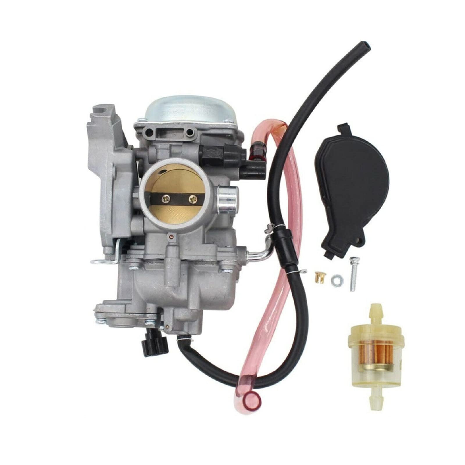 Whfzn 0470-449 Carburetor With Fuel Valve For Arctic Cat 400 Carb Arctic Cat 500 Carb 2X4 4X4 2000-2003