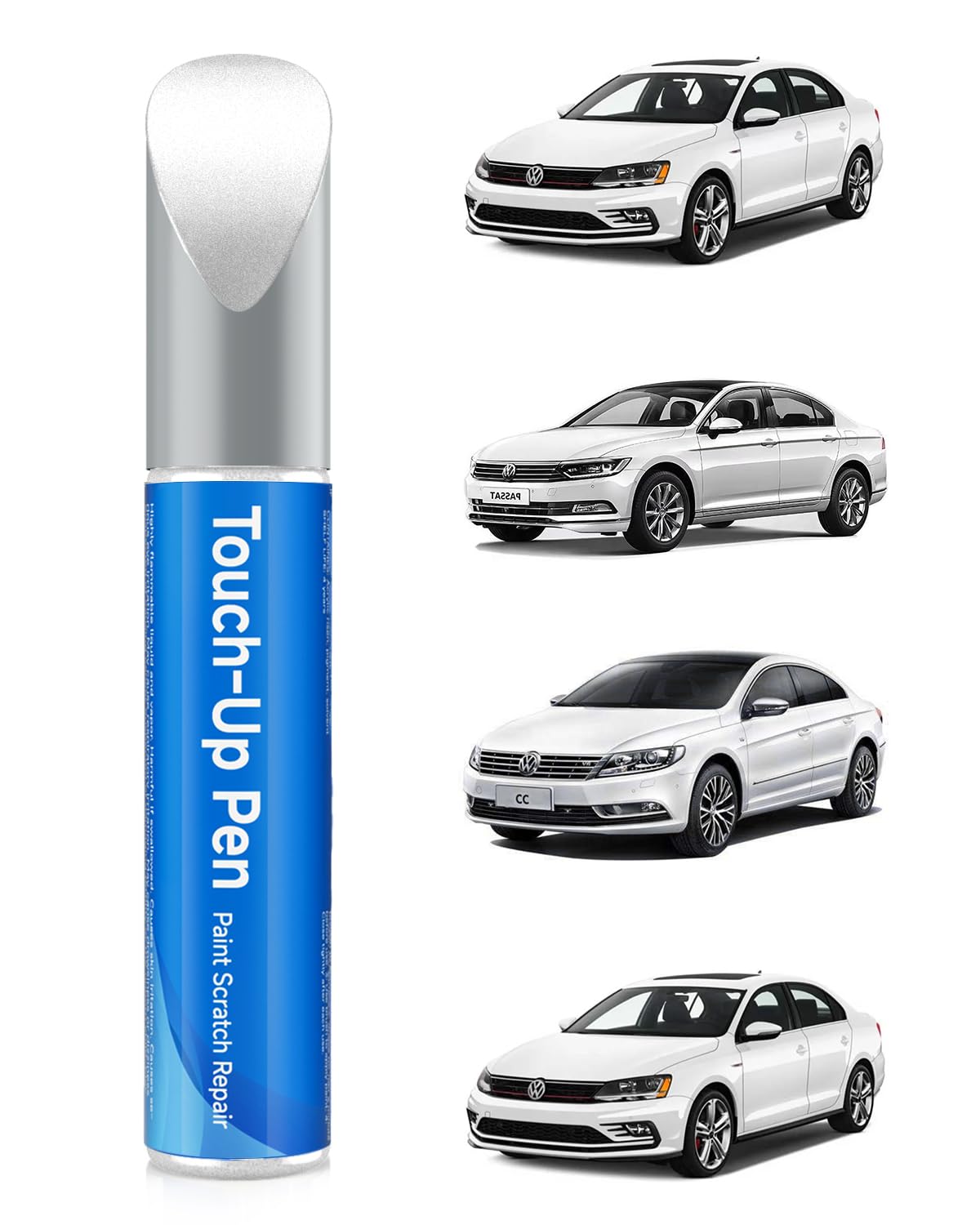 RSACET LB9A/B4 Candy White Touch Up Paint Compatible with Volkswagen Exact Match Touch Up Paint Car Scratch Repair