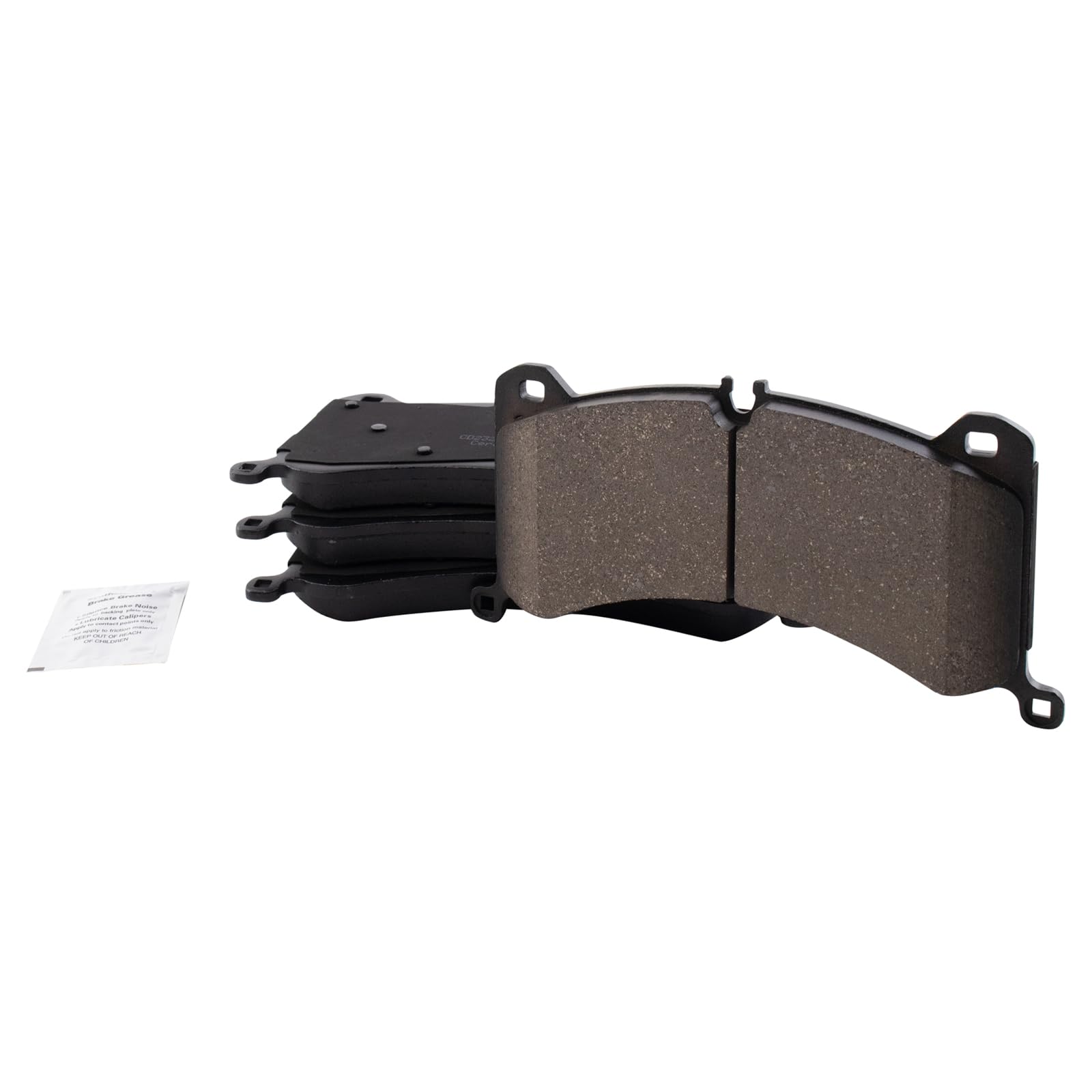 TRQ Front Brake Pads Ceramic Compatible with 2019-2022 Audi e-tron Quattro