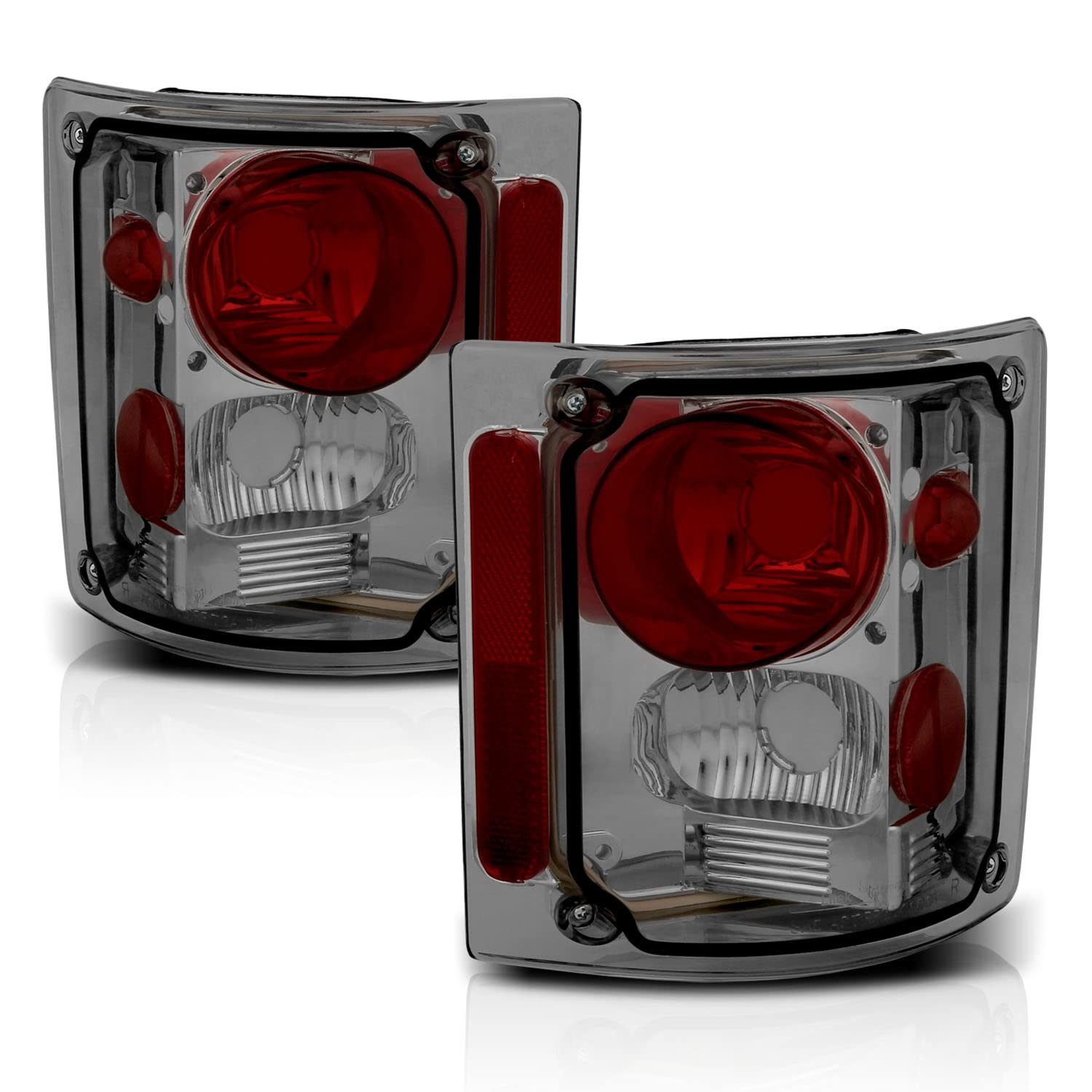 Amerilite Smoke Replacement Brake Tail Lights Pair For 1973-1991 Chevy Gmc Full Size Blazer Jimmy C/K Truck - Passenger And Driv