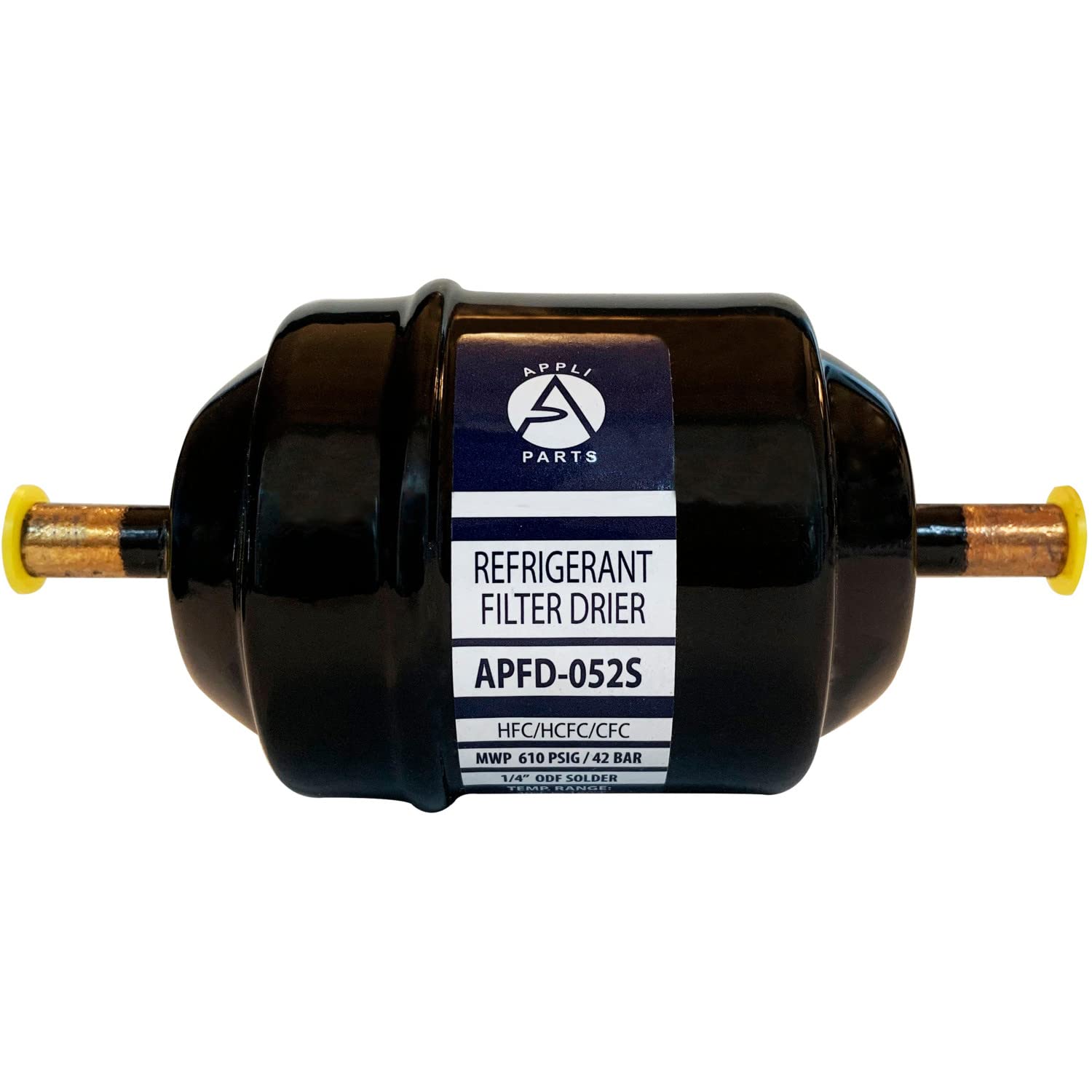 Appli Parts Apfd-052S 1/4 In Liquid Line Refrigerant Ac Filter Drier Hvac Refrigeration 052S Odf Sweat Solder Connection Univers