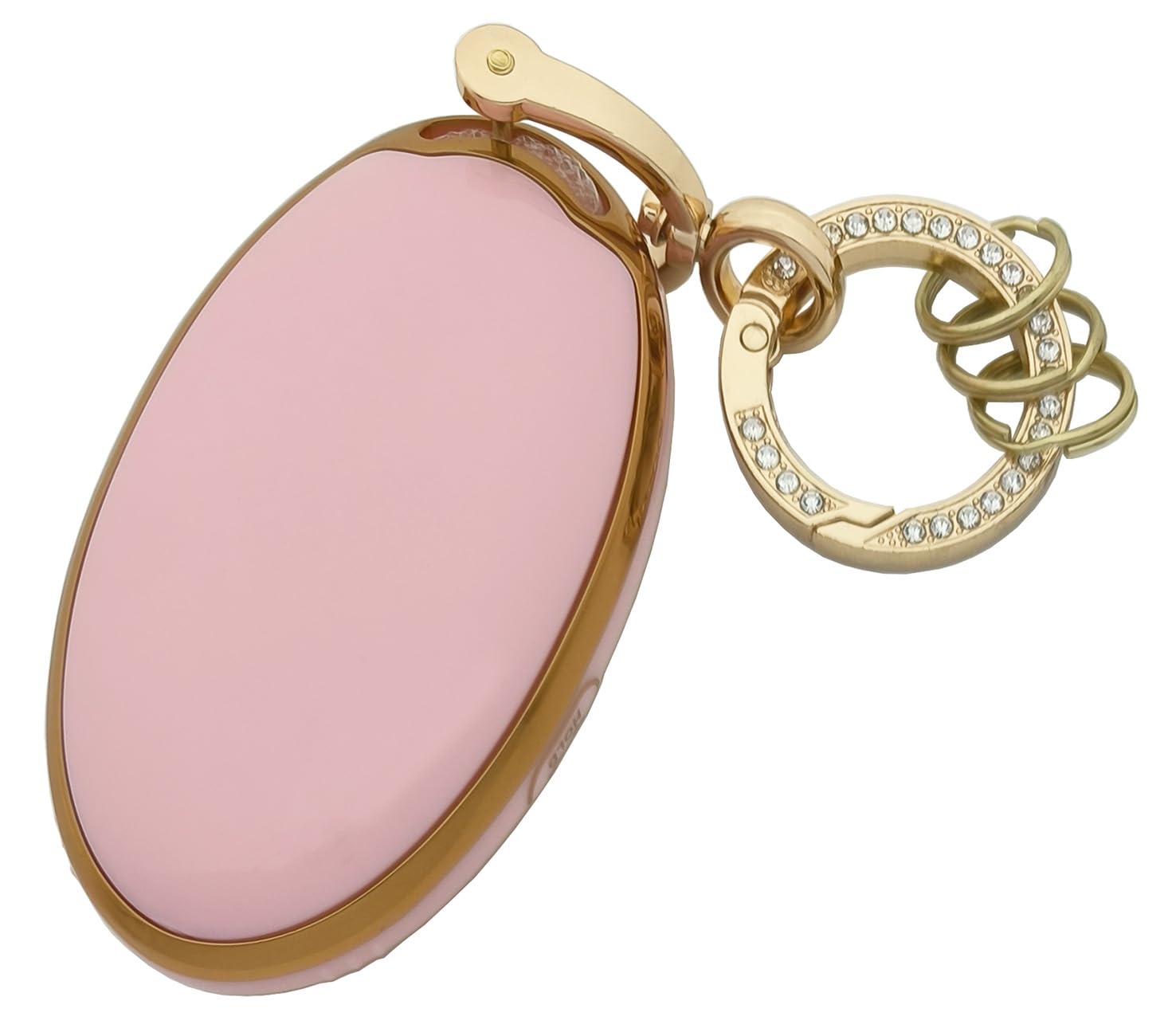 Chyoekey Key Fob Cover Case Shell Keychain For 2023 2024 Hyundai Ioniq 6 Grandeur Gn7 Kona Pink (For Hyundai B)