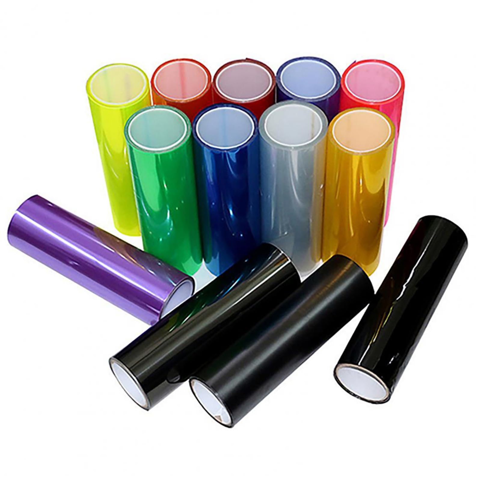 Car Light Tint Film Car Light Film Sticker Headlight Fog Light Tinted Color Films Sticker Auto Smoke Film Sheet Sticker Cover For Car Headlight Brake Lights Taillight Fog Light(Pink,30X100Cm)