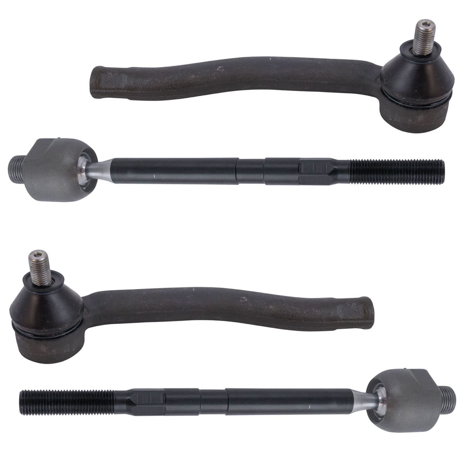 Trq Front Tie Rod Set Compatible With 2010-2014 Honda Insight