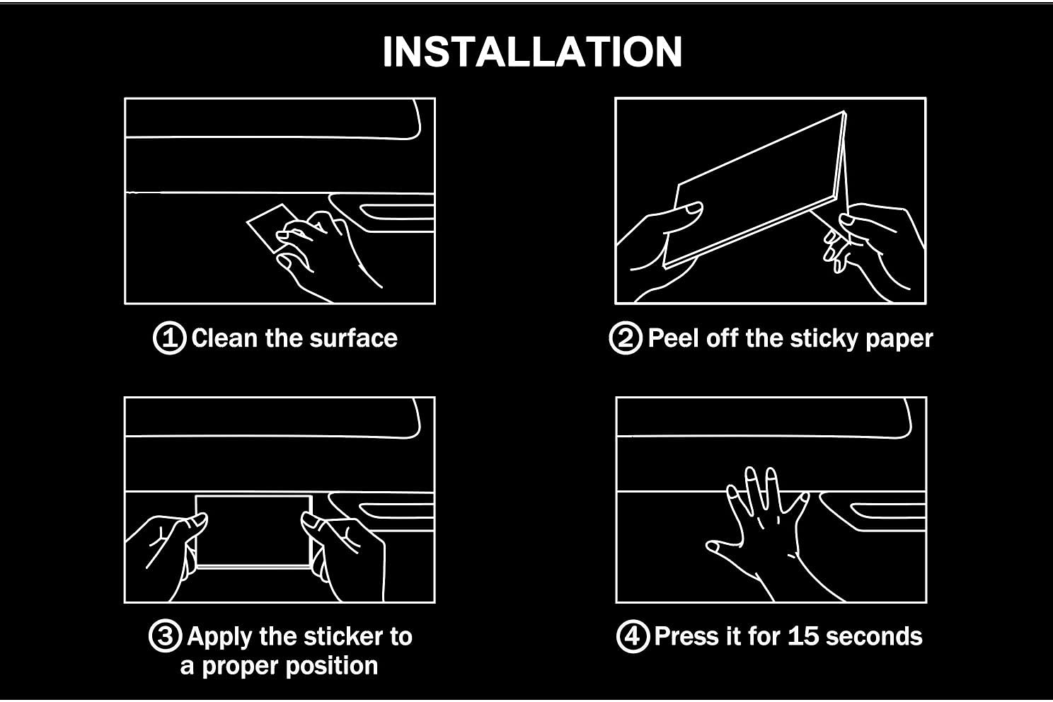 3D Black American Flag Metal Car Sticker, 3.15'' X 2'' Usa Flag Decal, Zinc Alloy Emblem For Truck, Car, Motocycle, Boat (Black)