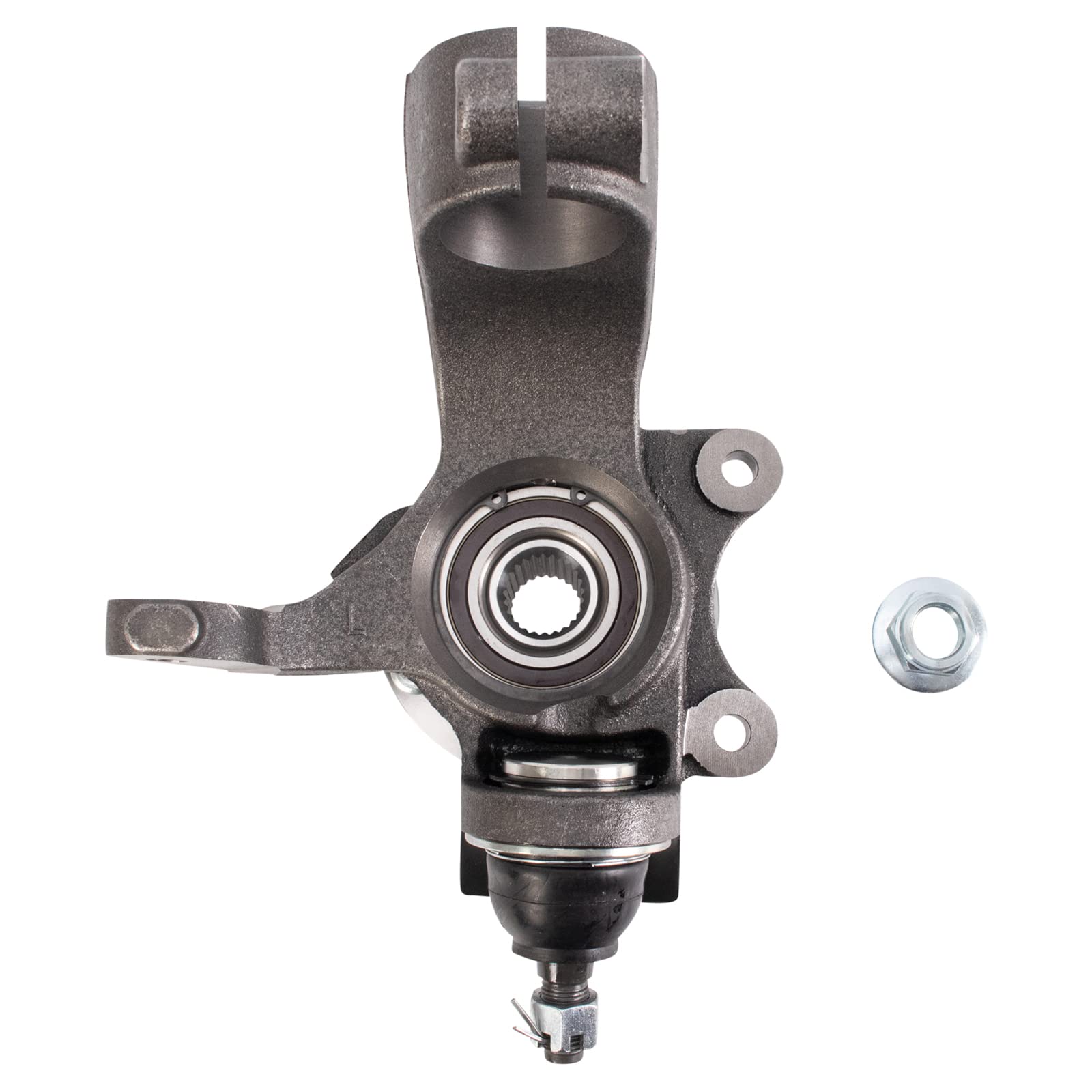 Trq Front Driver Side Wheel Bearing Hub Assembly Compatible With Ford Transit Connect