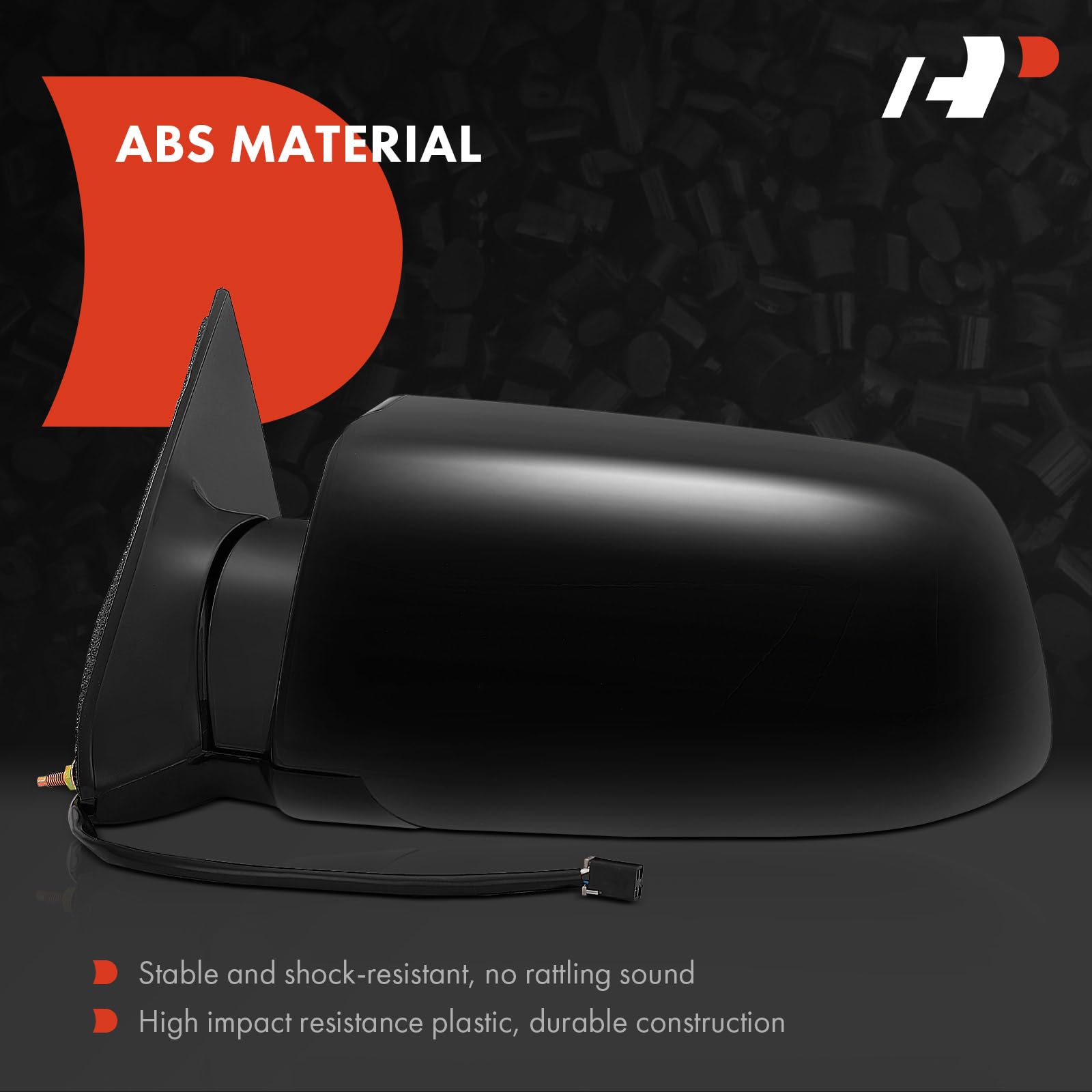 A-Premium Driver Side View Mirror - Compatible With Chevy & Gmc Models - Silverado, Blazer, C/K 1500 2500 3500, Tahoe, Sierra, Y