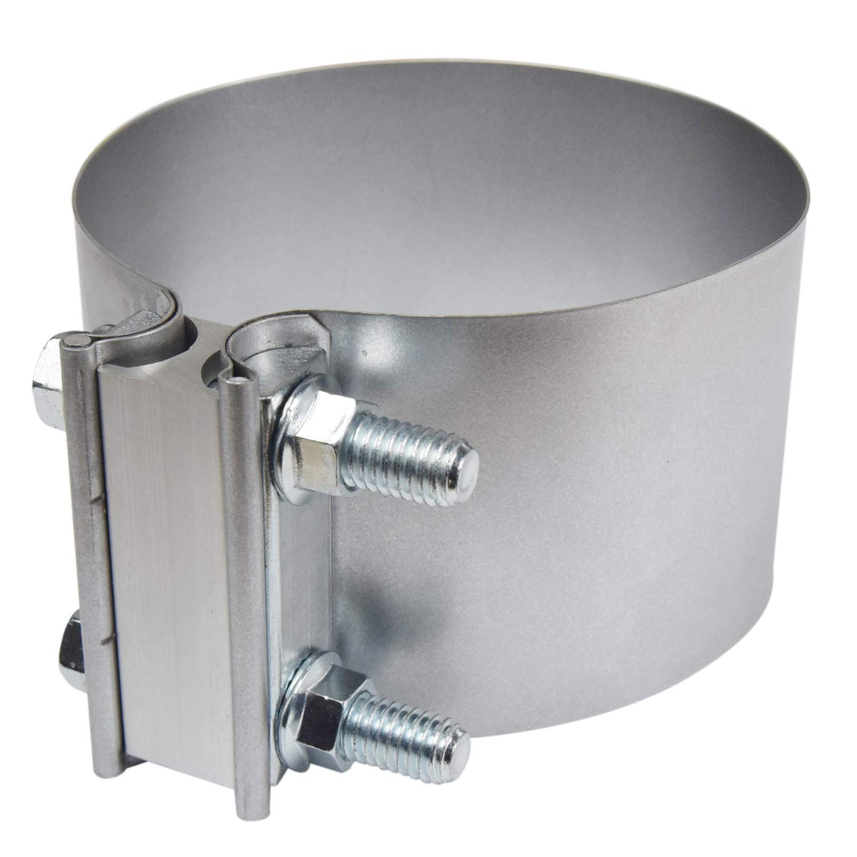 Roadformer 4'' Butt Joint Exhaust Band Clamp - Aluminized Steel for 4'' OD Exhaust Pipes, Mufflers, Elbows and Exhaust Tubings C
