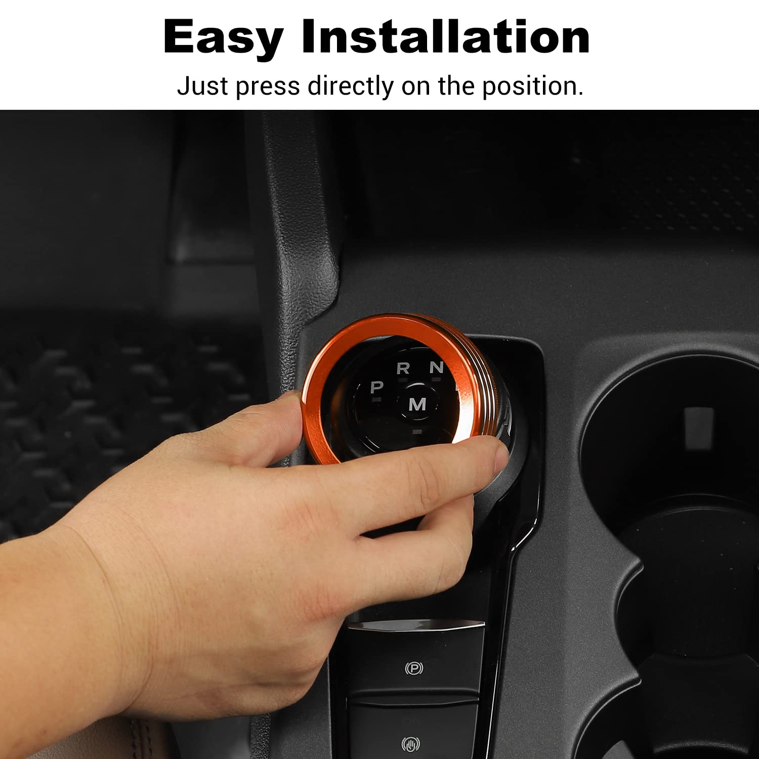 Jwwy Air Conditioner Headlight Switch Knob 4Wd Wheel Drive Trailer Gear Shift Switch Knob Cover For 2021-2022 Ford Bronco Sport