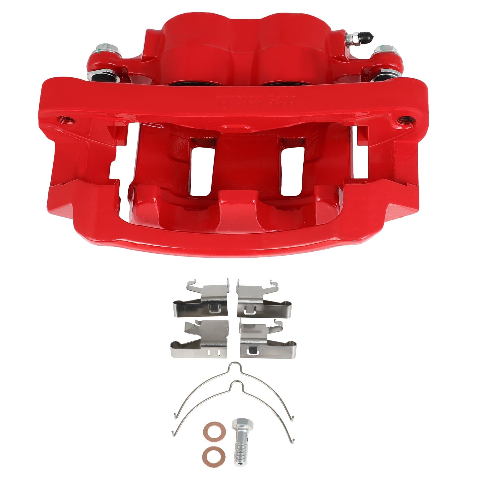 Scitoo Front Left Brake Caliper With Bracket 18-B4791 Red Compatible For Honda Odyssey 2005 2006 2007 2008 2009 2010