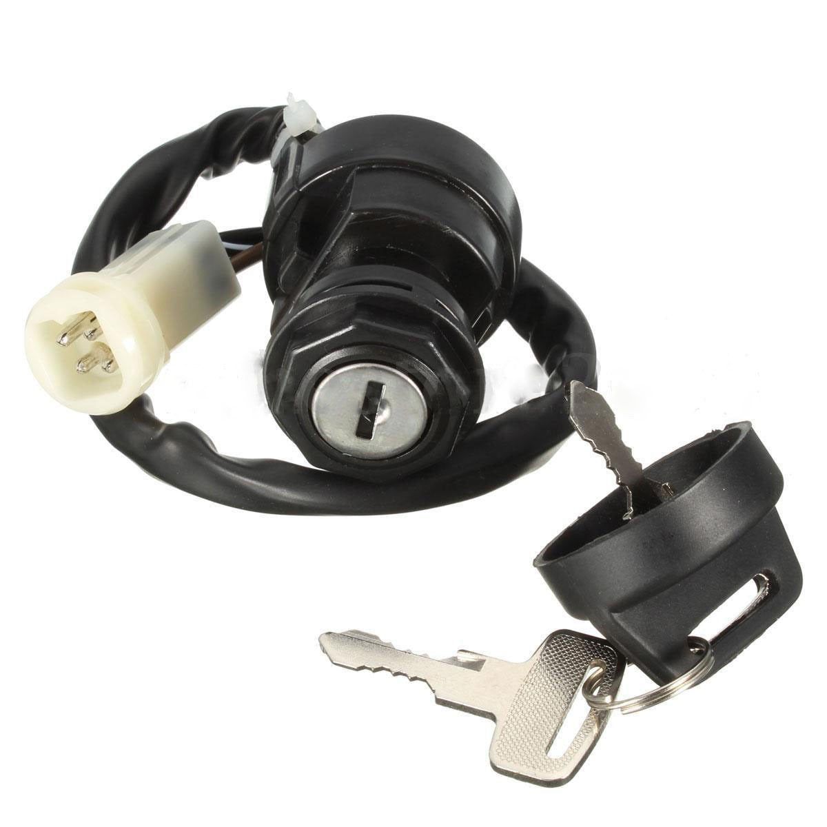Ignition Key Switch Fits Yamaha Moto 4 225 Yfm225 Moto-4 1986 1987 1988 Atv