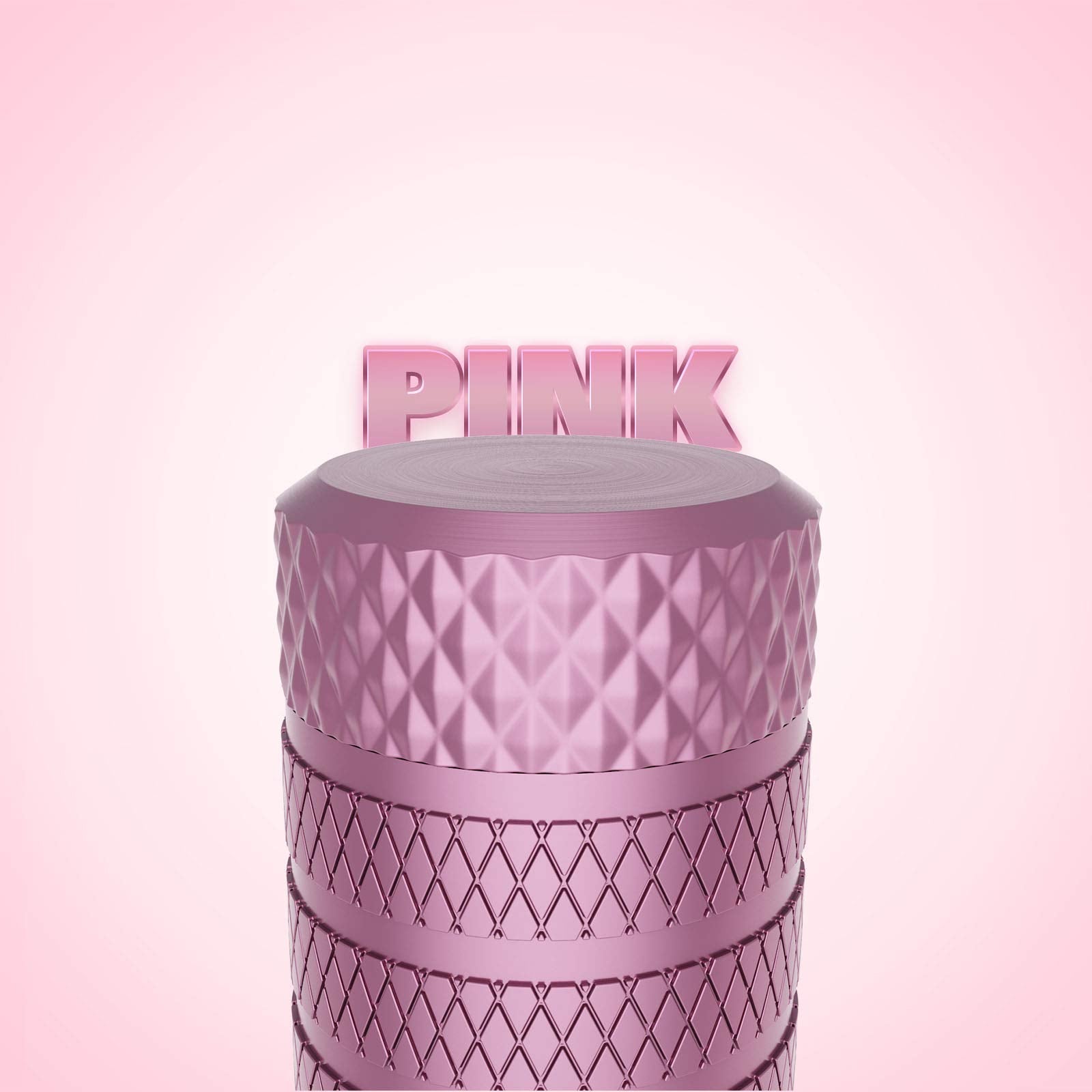 Ckauto Tire Valve Stem Caps, Pink, 10 Pcs/Pack, Anodized Aluminum Tire Cap Set, Corrosion Resistant, Universal Stem Covers For C