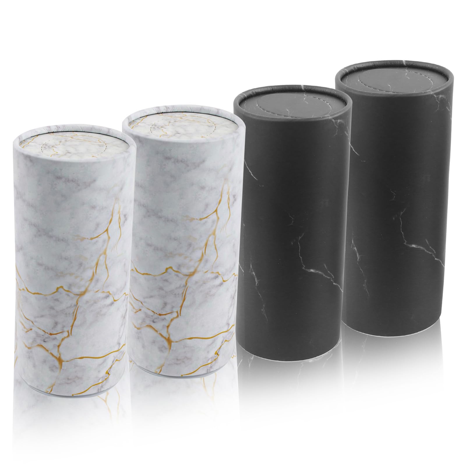 4PCS Car Tissue Holder for Car Cup Holder,Minimalist Car Tissues Cylinder of Travel Tissues Replace 50 Facial Tissue,Universal C