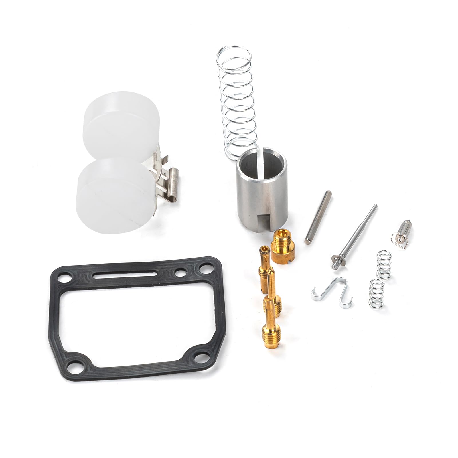 SUNQIAO PW80 Carburetor Repair Kit, Carb Rebuild Kit Needle Float Gasket for yamaha Y-Zinger 1981-2009 PEEWEE 80 PY80 Kid Bikes