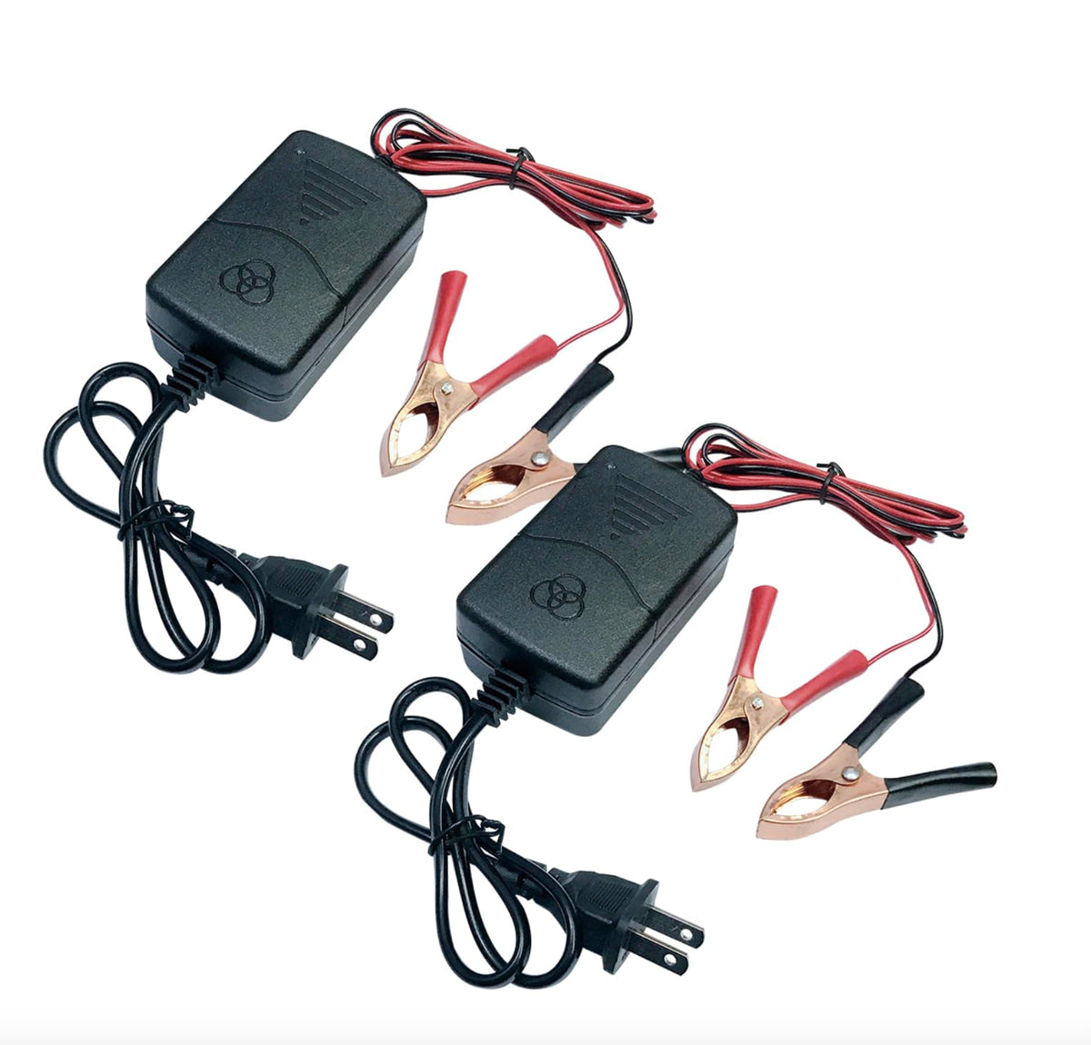 Car Battery Charger 12V 1A Battery Charger Maintainer Trickle Charger For Boats Motorcycles Atvs Riding Mowers & Car Truck Suv Rv 1Pcs (2)
