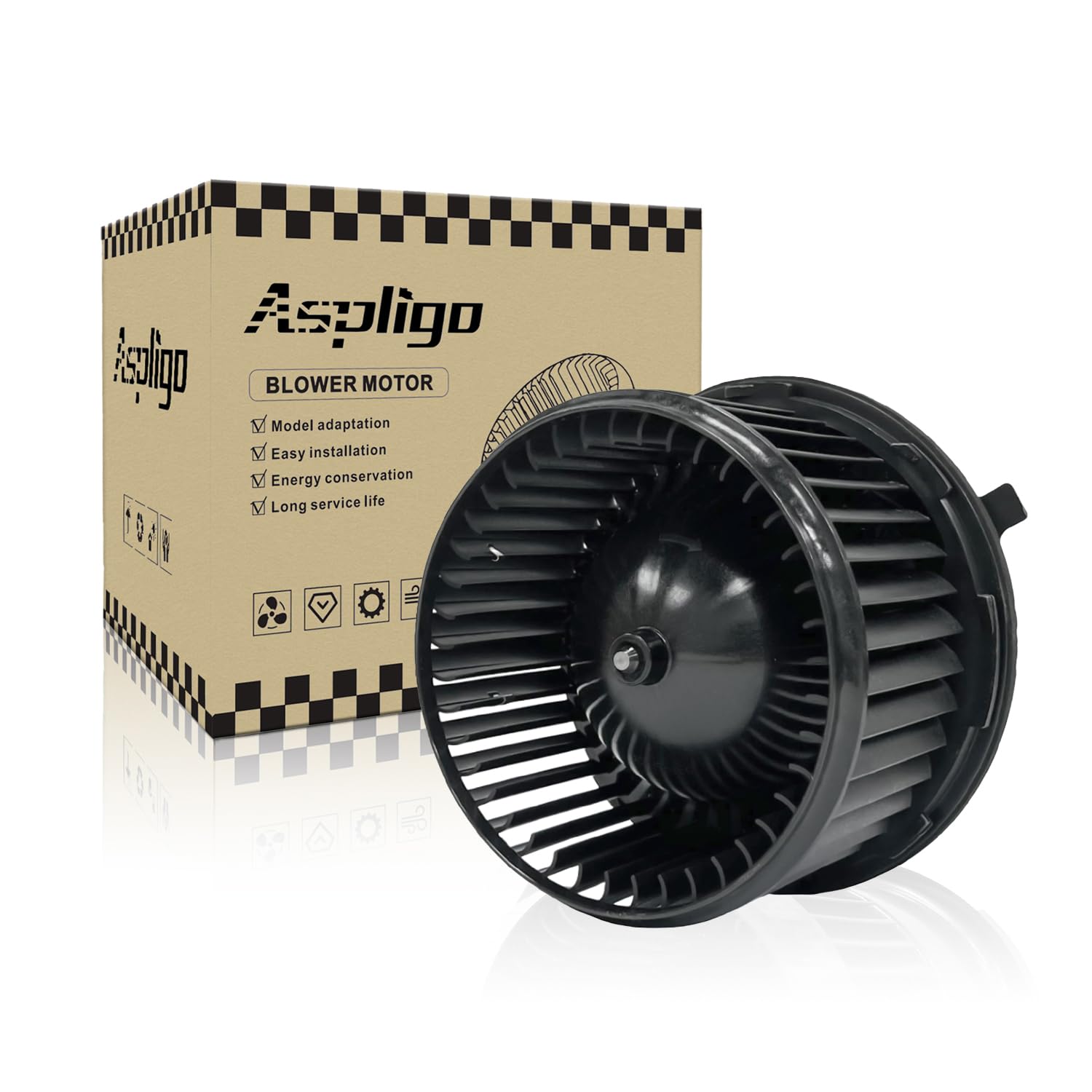 Aspligo 700164 Ac Heater Blower Motor Fit For Cadillac Escalade For Chevrolet Avalanche Silverado Suburban 1500 2500 3500 Hd For