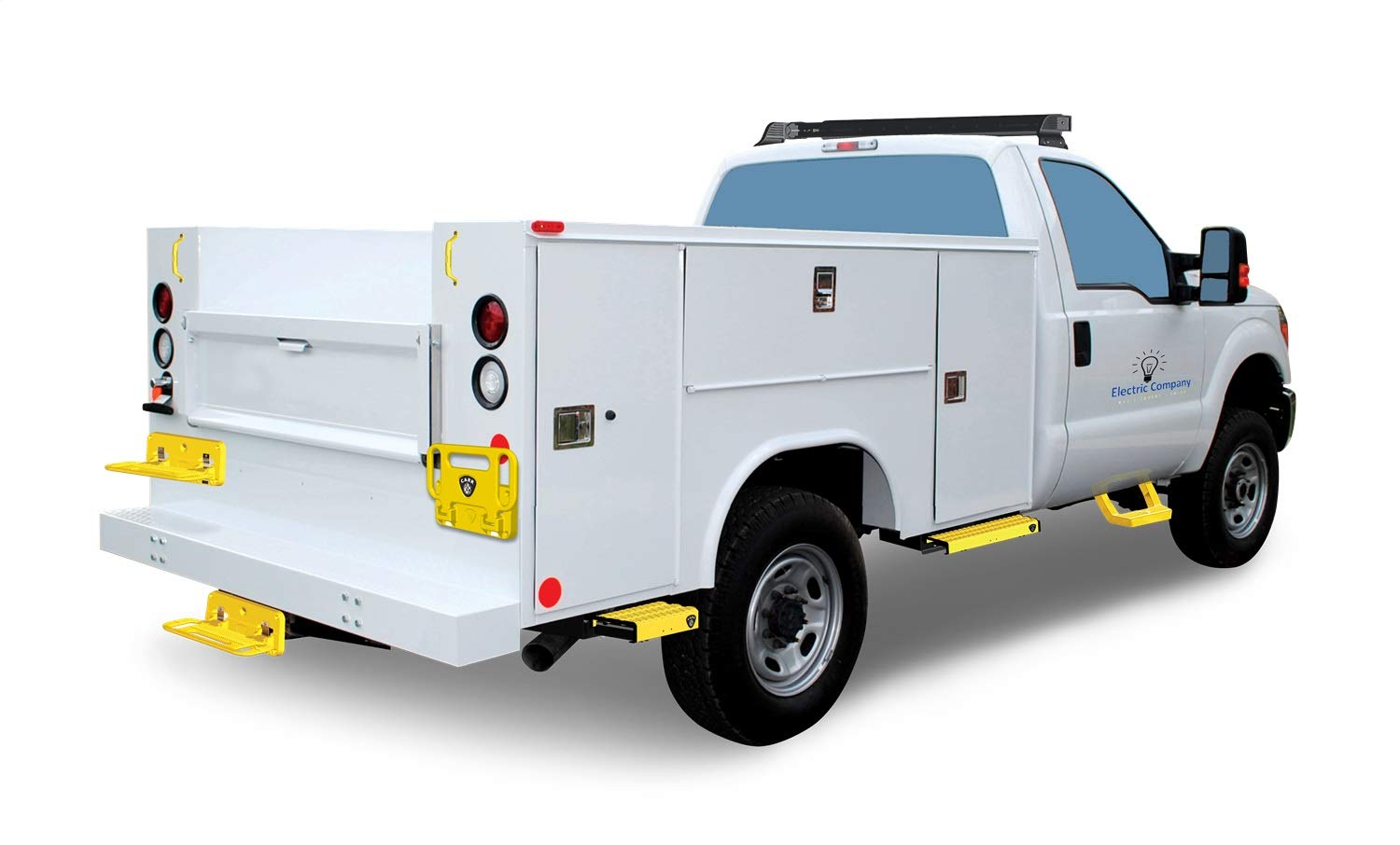 Carr'S Ld Step Xp7 Safety Yellow Powder Coat Pair