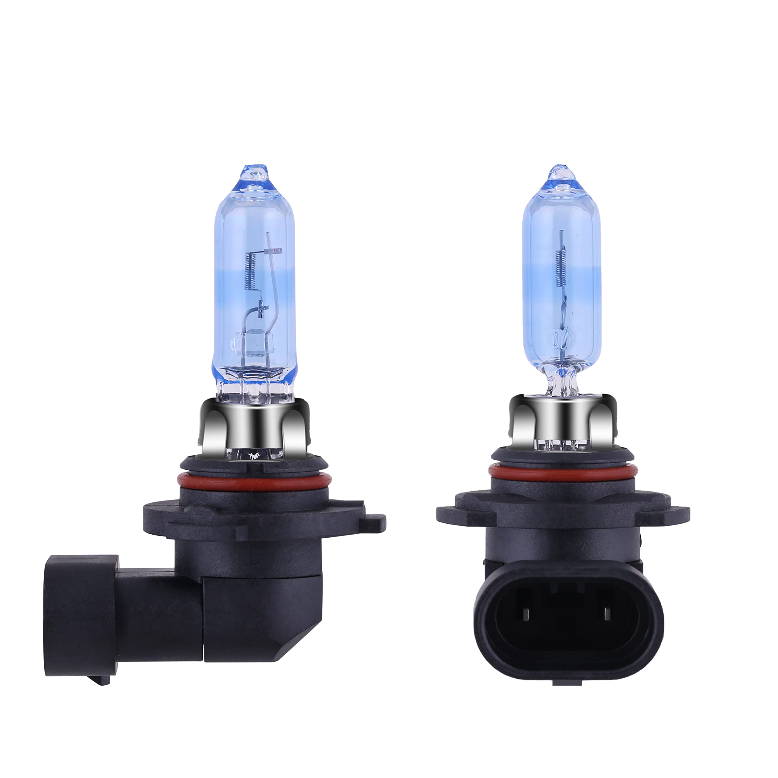NEWBROWN 9005 HB3 Halogen Headlight Bulb with Super White Light Long Life Replacement P20D 12V/60W (2 Pack)