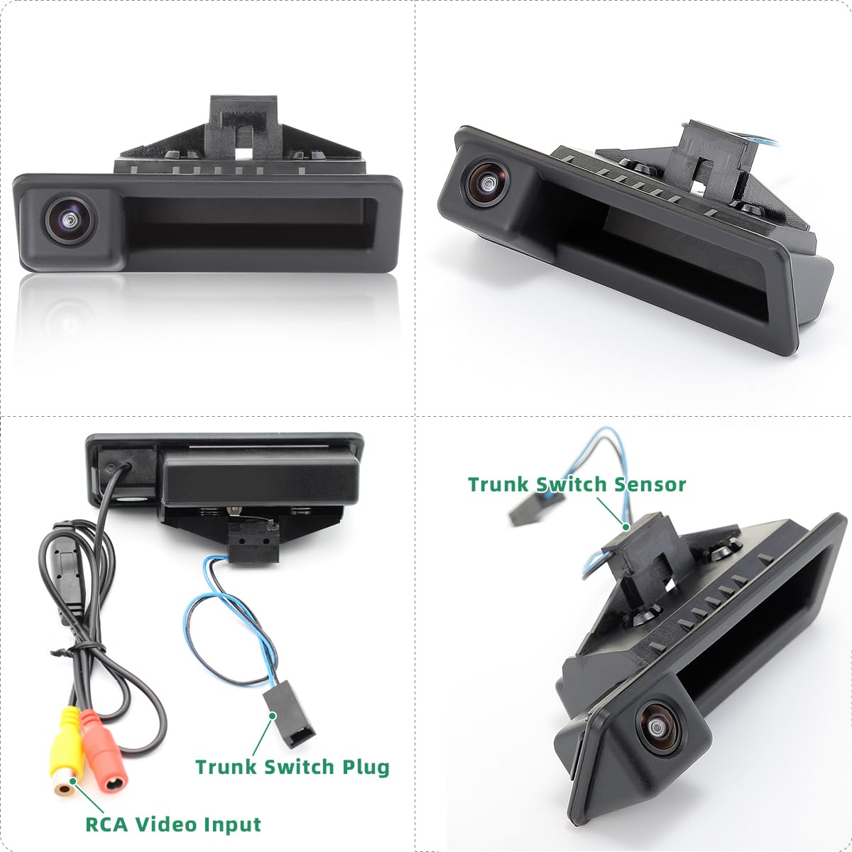 Vehicle Backup Camera With Dynamic Intelligent Trajectory Moving Guide Line For Bmw E82 E88 E84 E90 E91 E92 E93 E70 E60 E61 E39