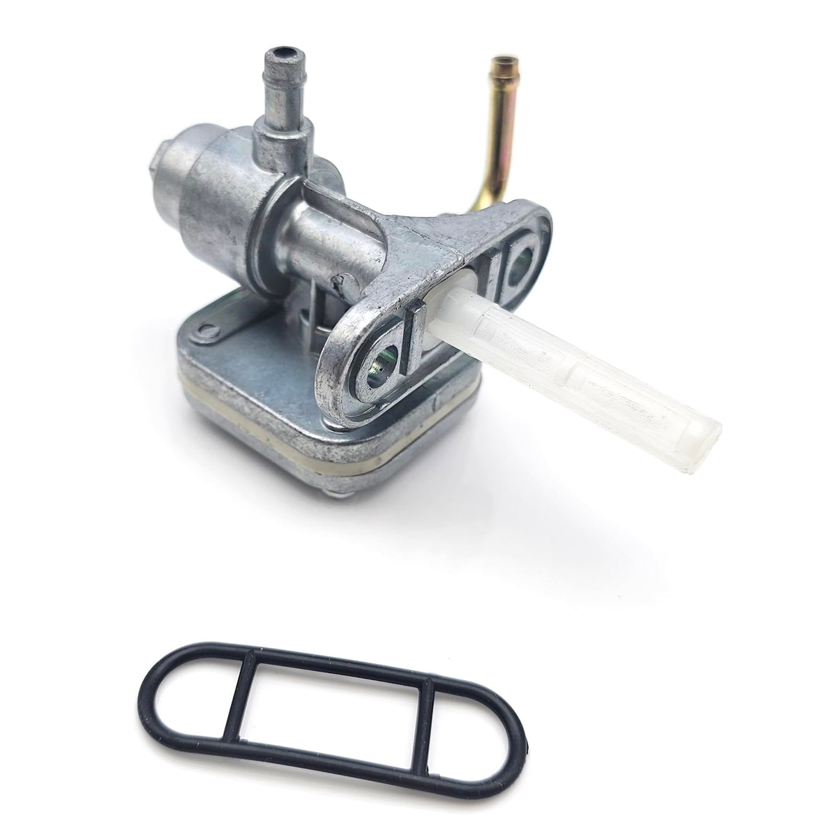 Hconcet New Fuel Petcock Valve Gas Assembly 4CW-F4500-10-00 Compatible with Yamaha Zuma 50 YW50 Scooter 2003 2004 2005