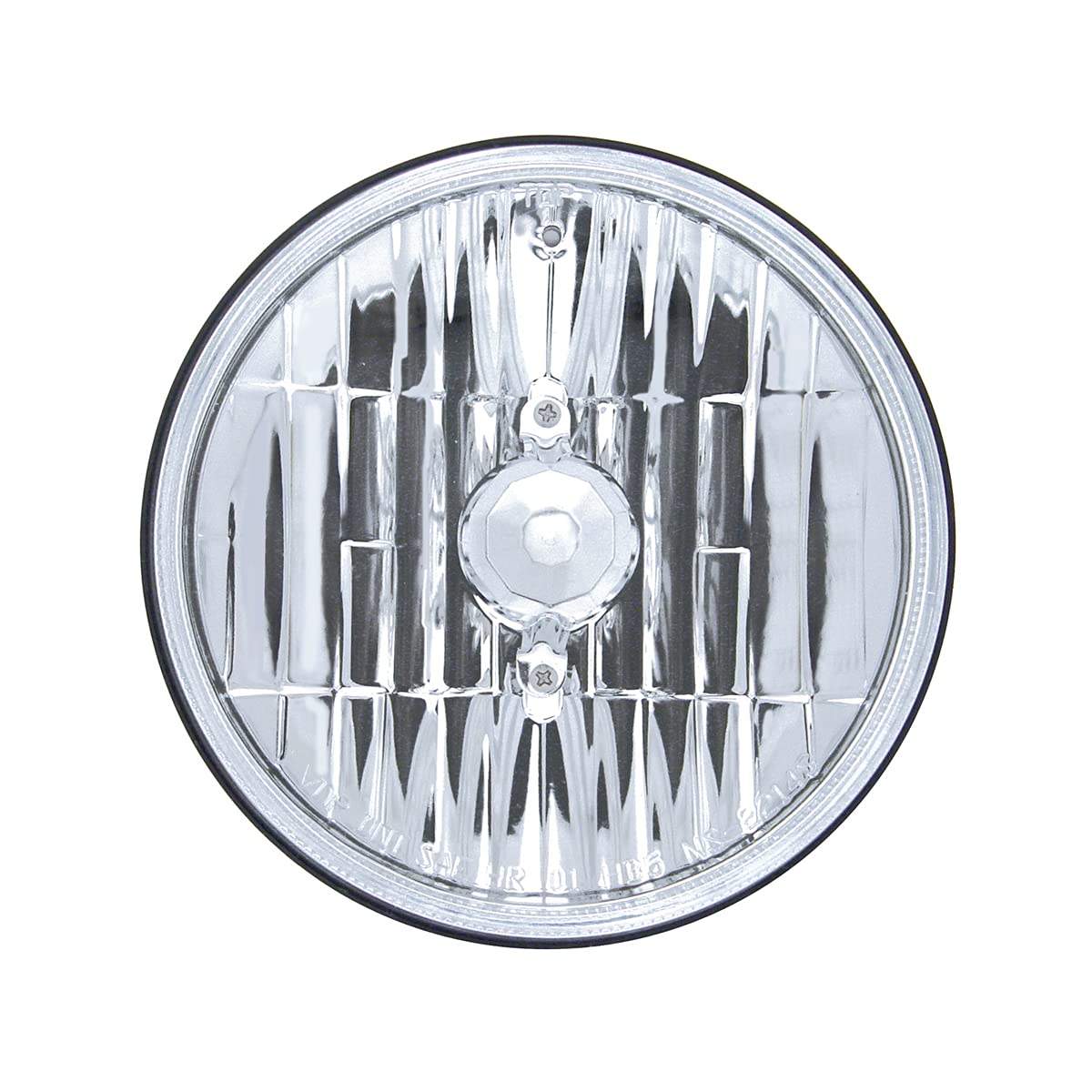 United Pacific 31386 Ultralit 5-3/4    Crystal Clear Glass Lens Headlight, Reinforced Reflector, Rugged Anti-Vibration, 12V, Dot