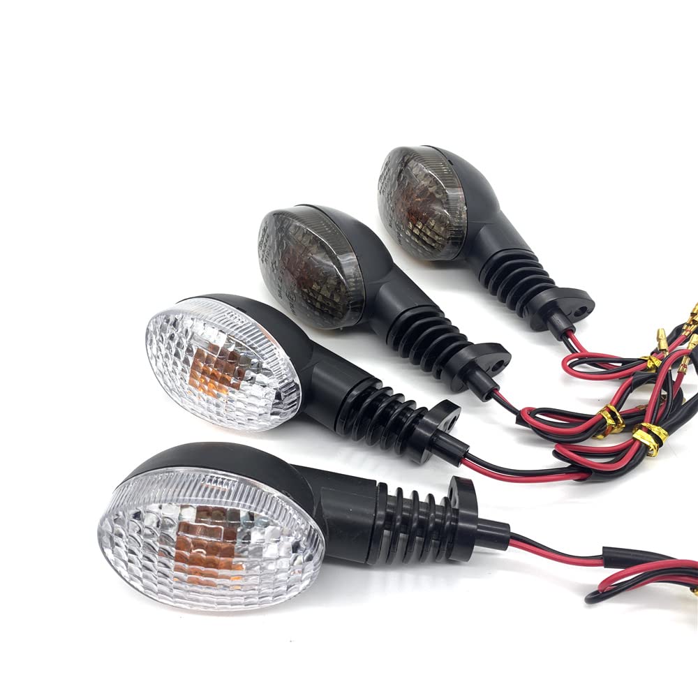 VRWEARE Motorcycle Turn Signal Indicator Light Compatible with KAWASAKI EX250R NINJA 250 250R KLX250S KLX250SF VN650 Vulcan S Fr