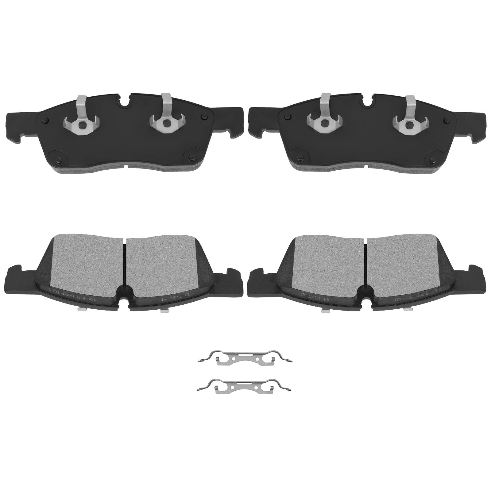 Automuto 4Pcs Front Ceramic Disc Brake Pads Set D1629 For Dodge Durango For Jeep Grand Cherokee For Mercedes-Benz Gl350 Gl450 Gl