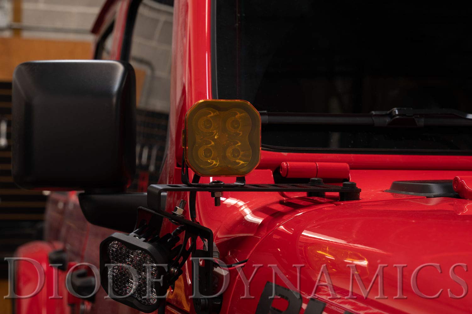 Diode Dynamics SS3 LED Pod Cover Yellow Standard