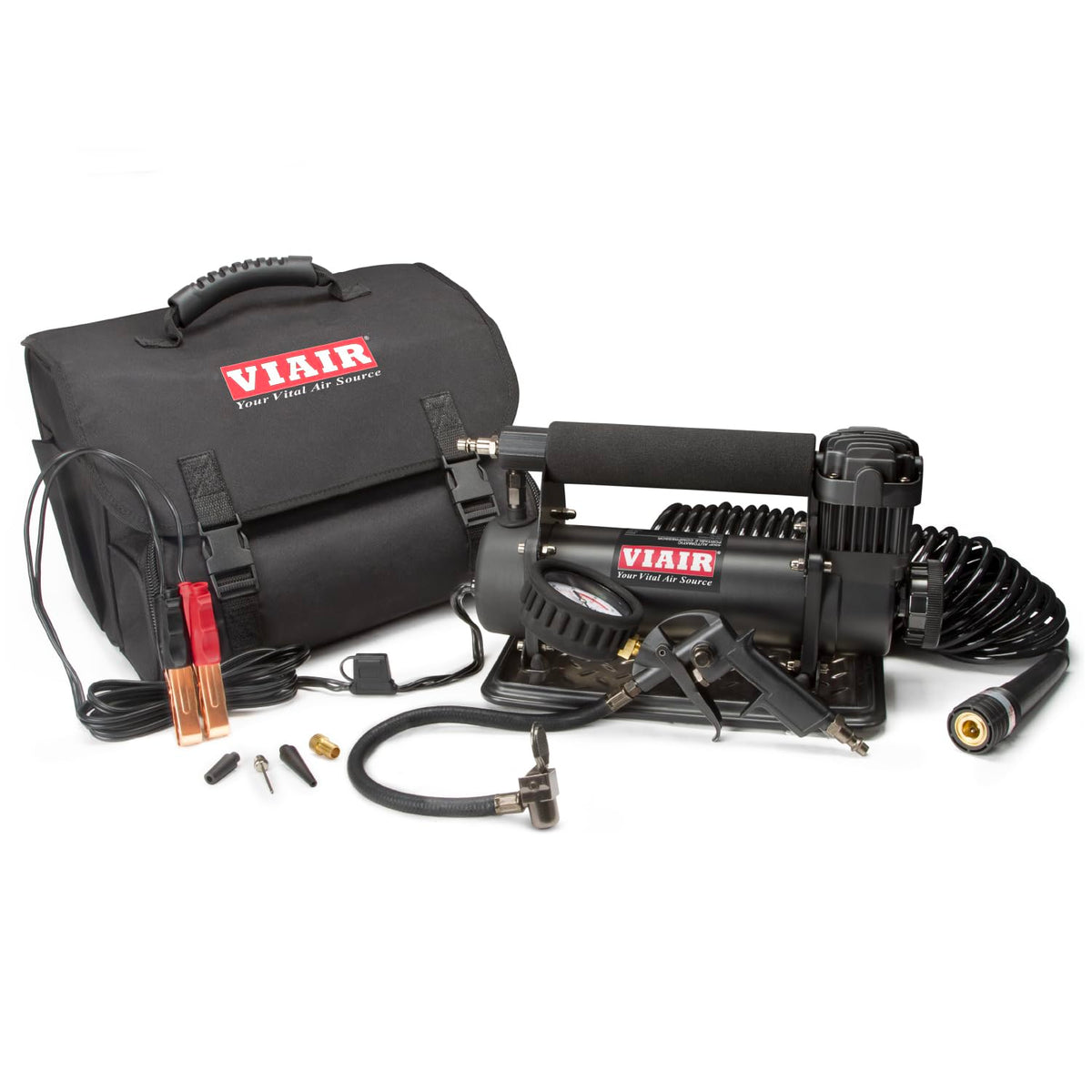 Viair 450P/45044 Automatic Portable Compressor, Tire Inflator Kit, Air Compressor For Truck, Jeep, Suv, And Car Tires, Air Pump