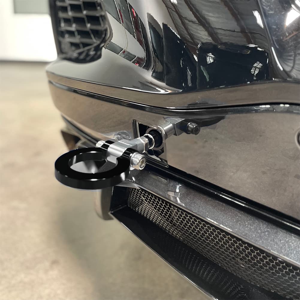 SR1 Performance C7 & C8 Corvette Premium Tow Hook for 2014-2025 Corvettes - High Strength Stainless Steel for Racing/Towing/Trai