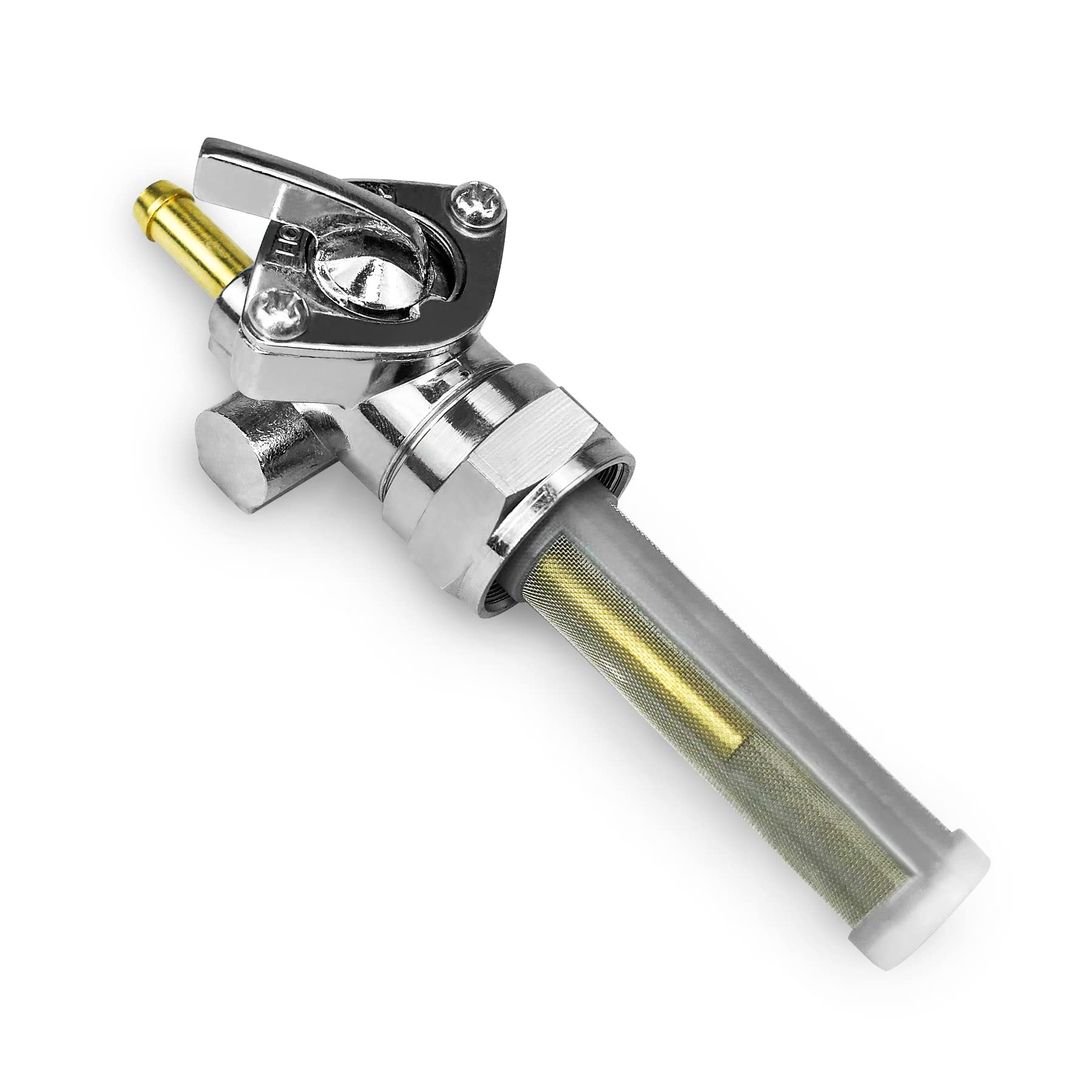 Fuel Petcock Valve Switch Fit For Harley Sportster Big Twin And Custom Tanks 1975-2006 Replace 62168-81 62167-81 62163-75 011401