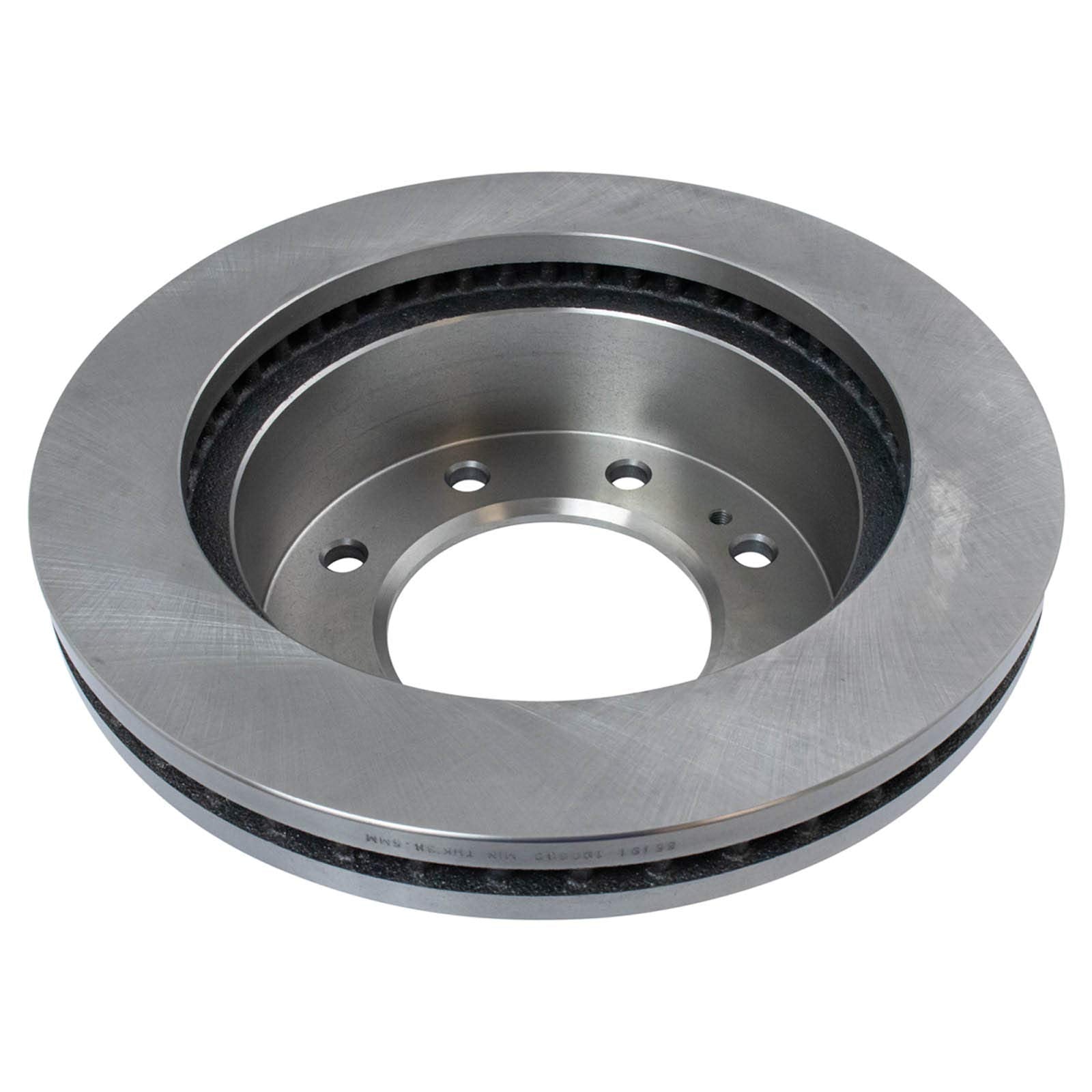 Trq Front Brake Pad & Rotor Kit Ceramic Compatible With 2016-2019 Chevrolet Suburban 3500 Hd