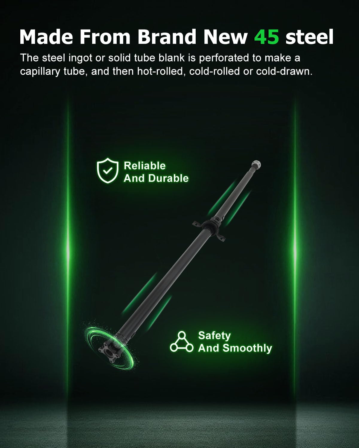 Scitoo 88.75'' Rear Drive Shaft Assembly Propeller Shaft Compatible For Chevy Equinox 2005-2006,For Pontiac Torrent 2006 1925983