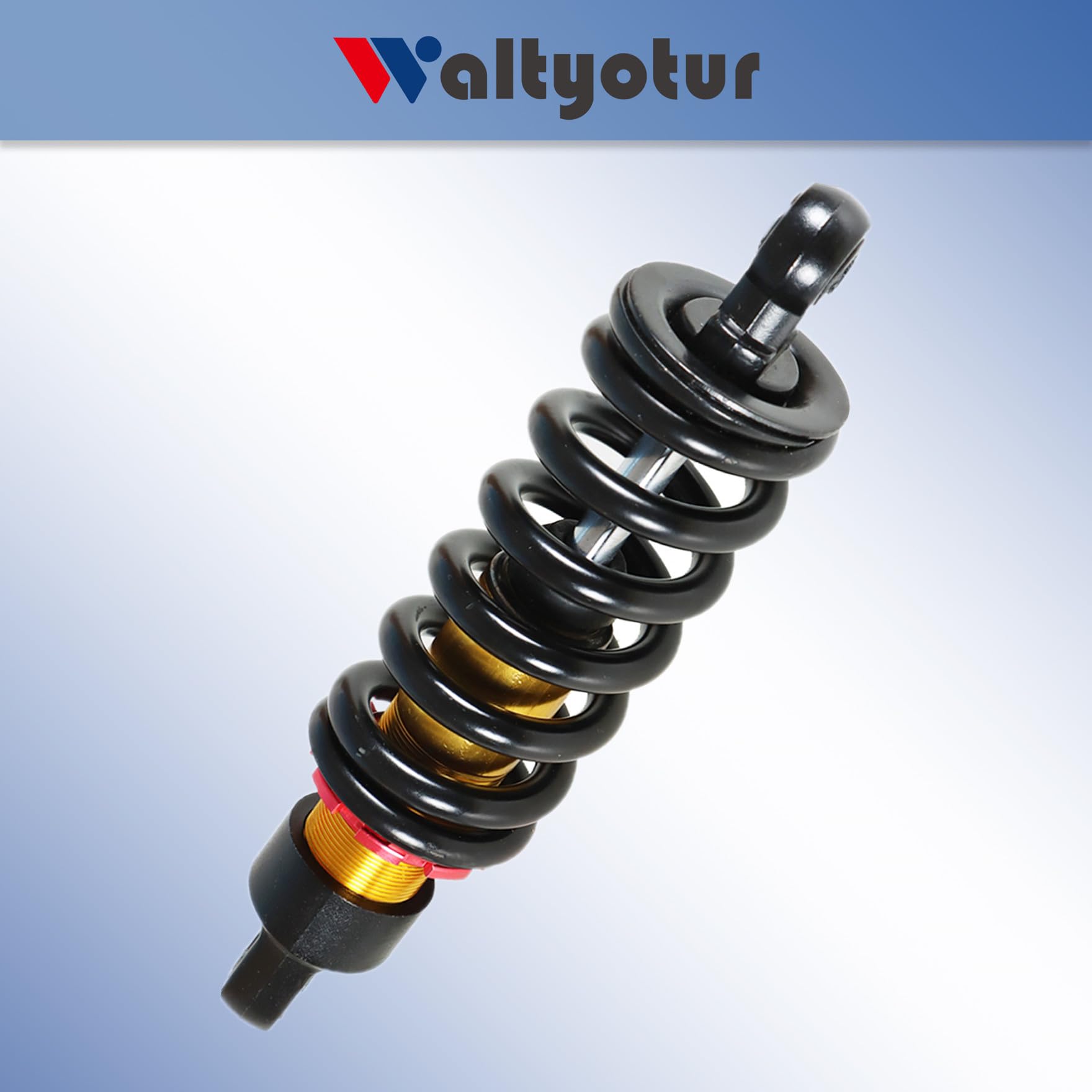 waltyotur 10.5 270mm Rear suspension Shock Absorber Spring Replacement for Dirt Pit Bike SDG SSR Coolster 110cc 125cc 800lbs