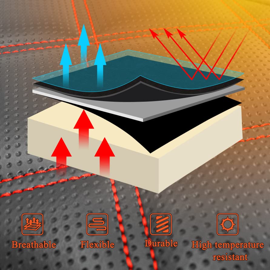 FOVPLUE Backrest Pad,Chopped Razor Tour Pack Backrest Pad for Harley Touring 2014-2024,for CVO Road Glide Road King Street Glide