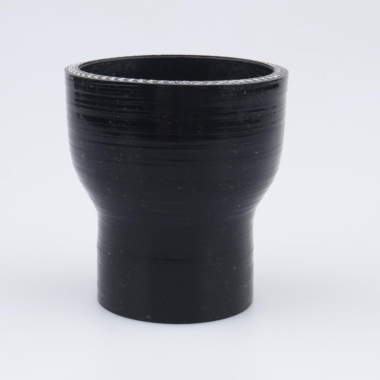 Ac Performance Id 2.5'' To 1.75'' (63Mm To 45Mm) Silicone Hose Straight Reducer 3-Ply Reinforced Black, 3'' Length