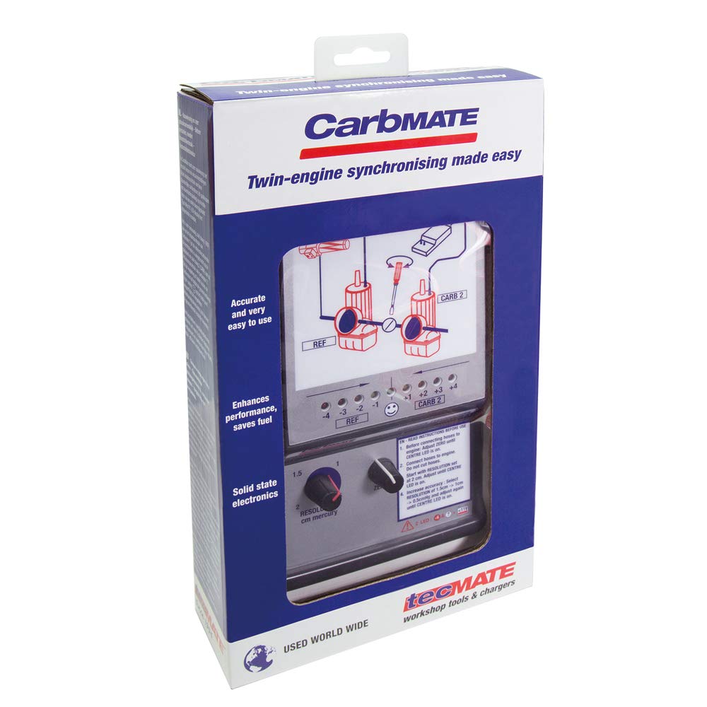 Tecmate Carbmate Ts-110 Carburetor/Fuel Injection Throttle Body Synchronizer