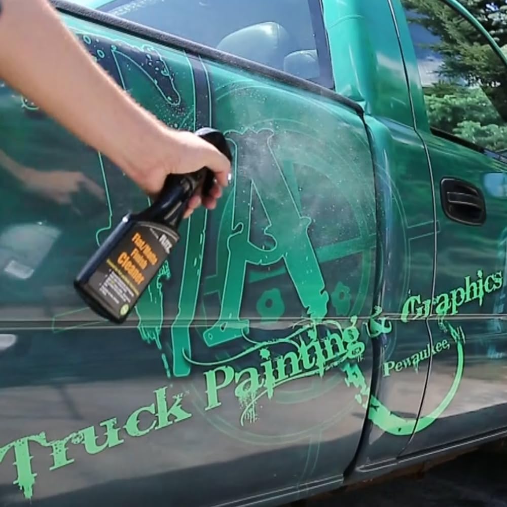 Flitz Flat Matte Finish Cleaner, Matte Spray Paint Wrap For Cars - Removes Dust And Oily Residue - Safe For All Paints - Made In