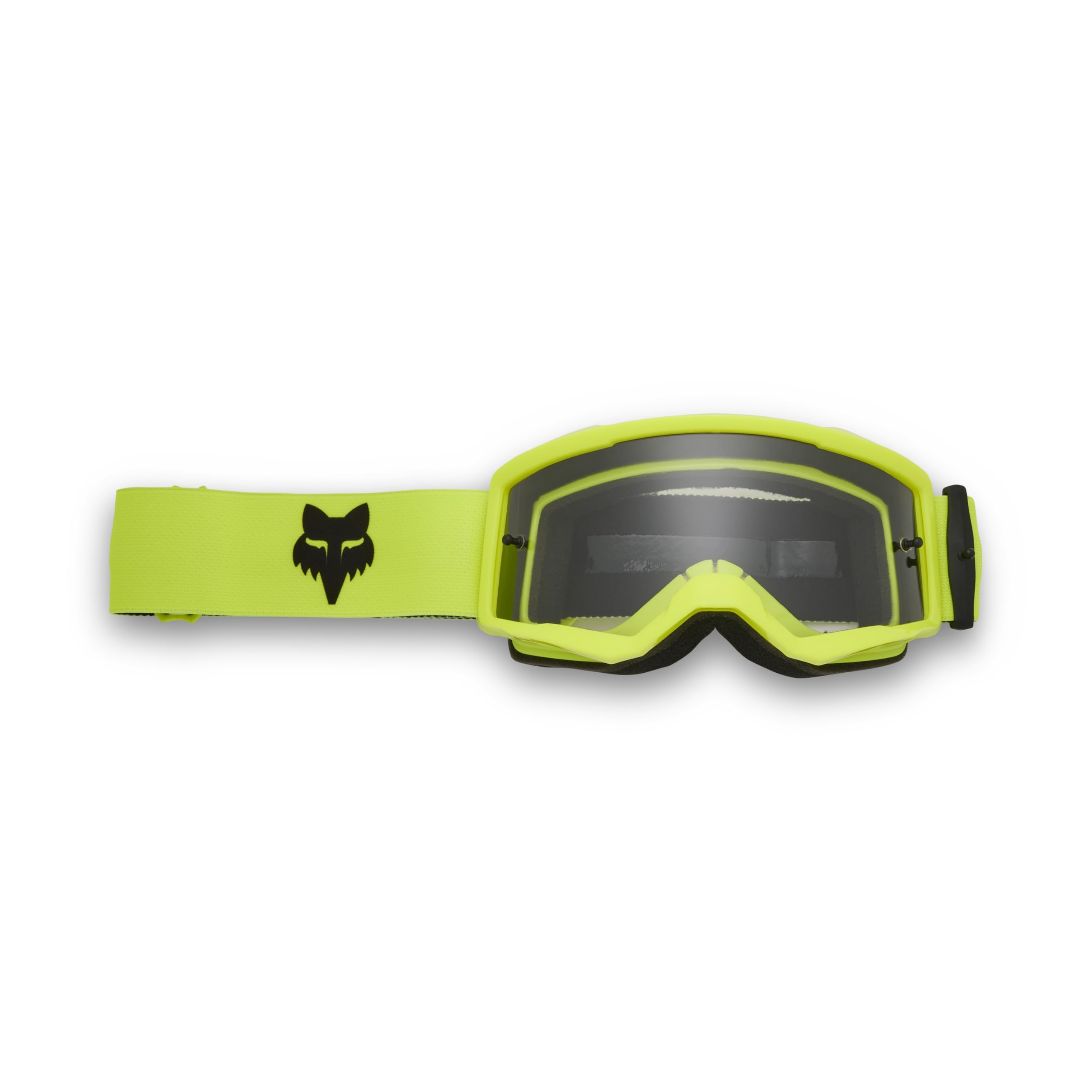Fox Racing Youth Main Motocross Dirt Bike Goggle, Fluorescent Yellow, One Size