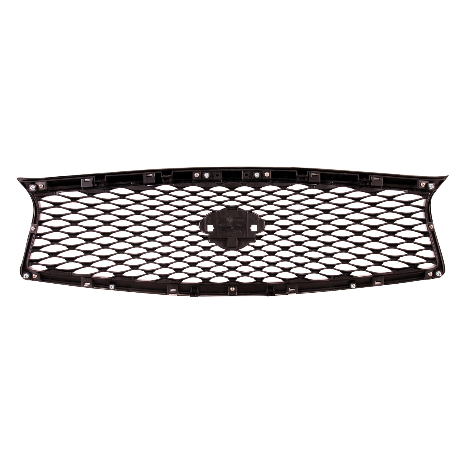TYG (CAPA QUALITY) Chrome Front Grille Compatible with 2014-2017 Infiniti Q50 w/o Front View Camera, ABS OEM Replacement Bumper