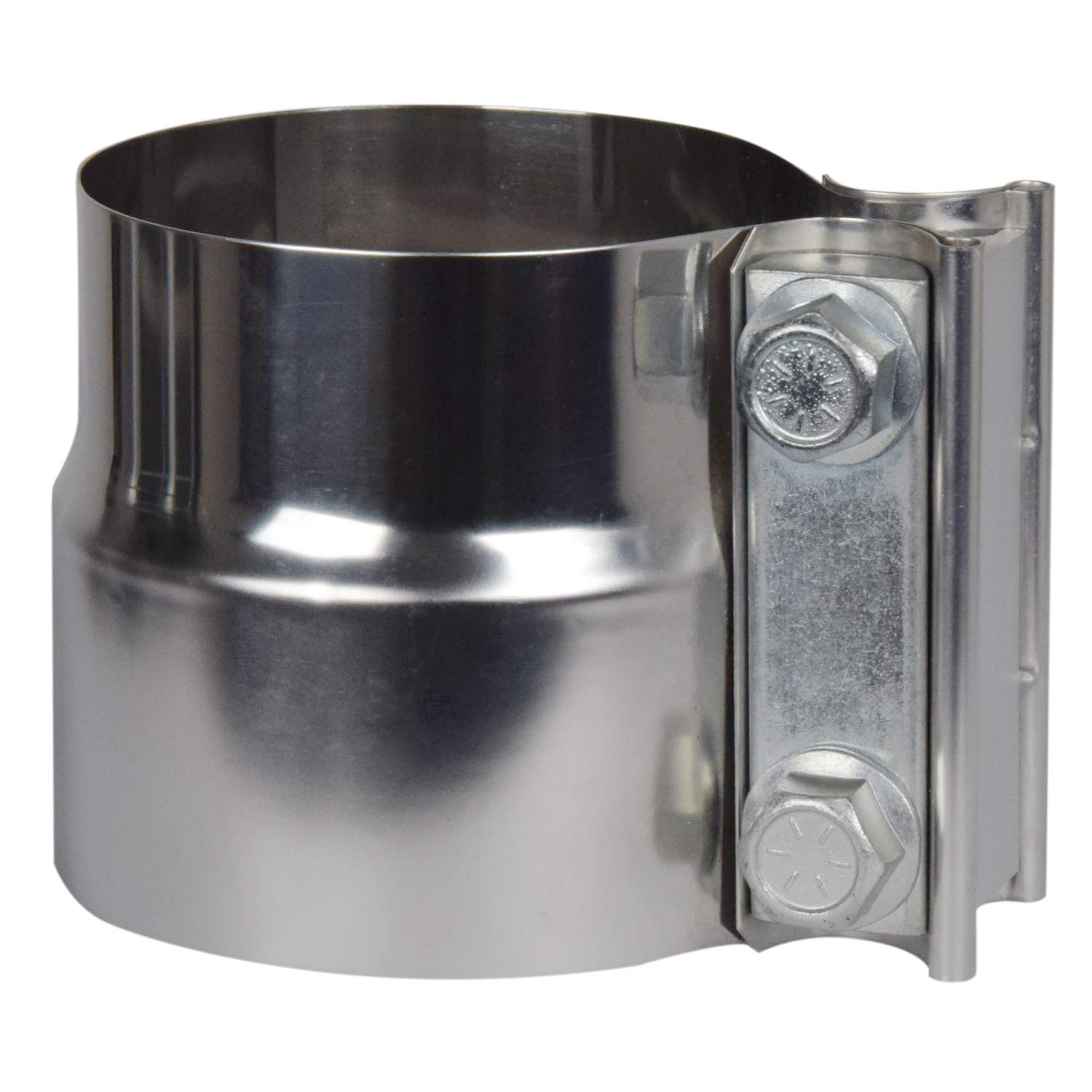 Roadformer 2.5    Exhaust Clamp - Lap Joint Exhaust Band Clamp Stainless Steel Is Film Protected, Suggested To Remove Before Use