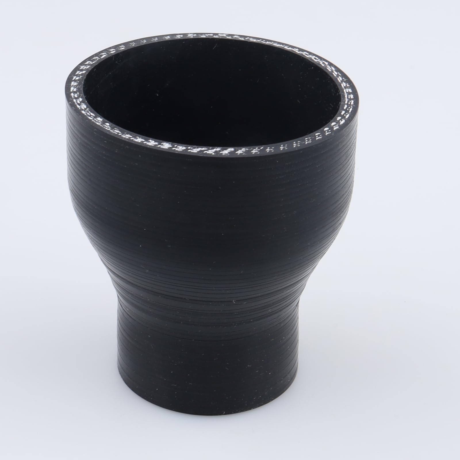 Ac Performance Id 2.5'' To 1.5'' (63Mm To 38Mm) Silicone Hose Straight Reducer 3-Ply Reinforced Black, 3'' Length