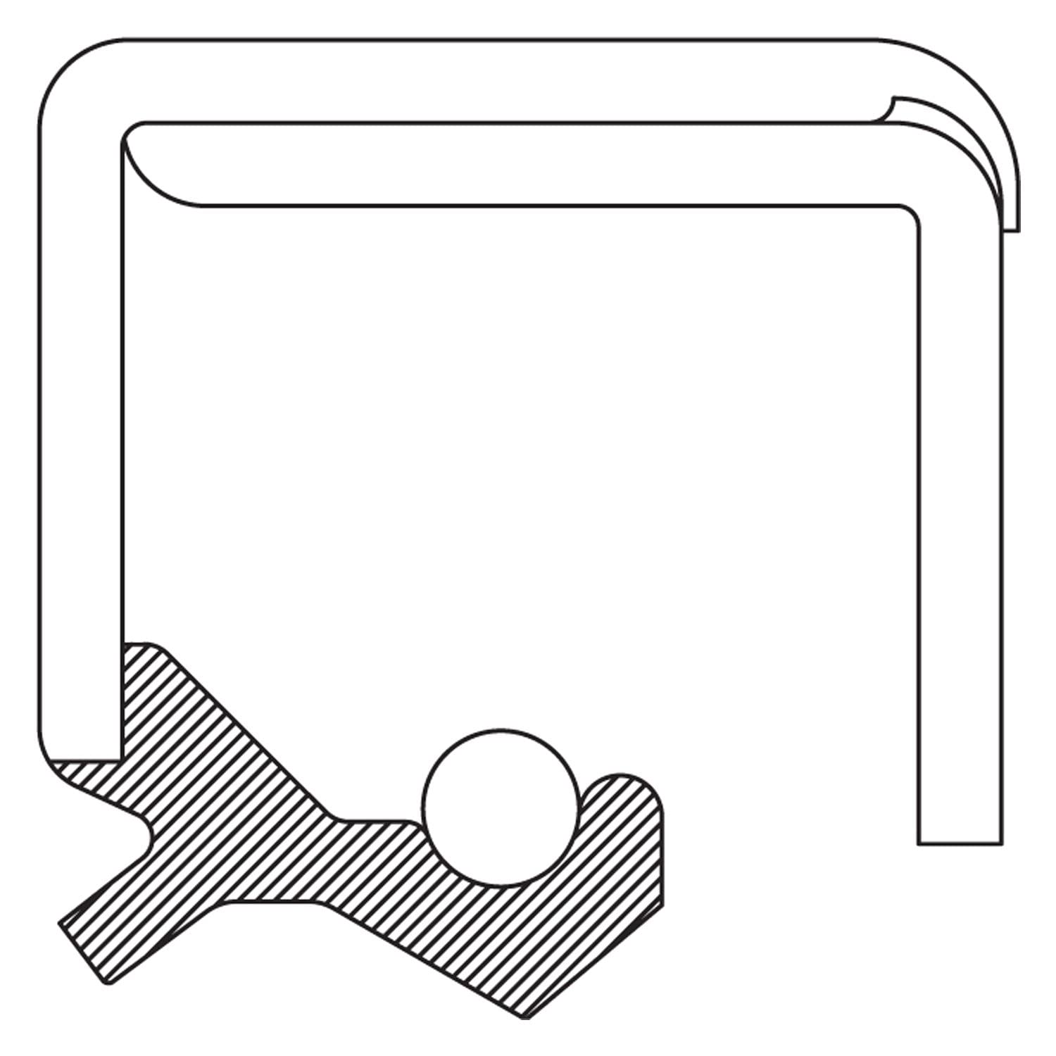 National Oil Seals 415086n Seal
