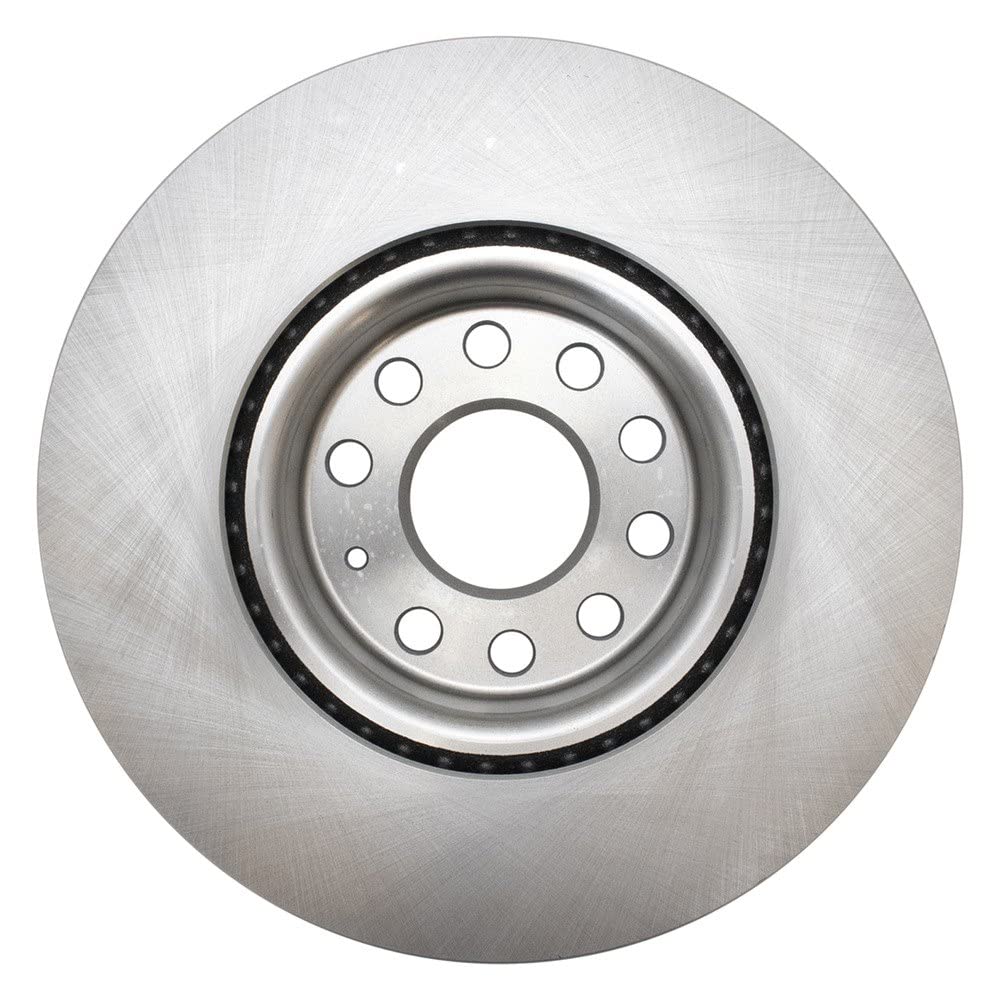 Trq Front Disc Brake Rotor Pair Set For A3 / A3 Quattro/Beetle/Cc/Eos/Golf/Golf Alltrack/Gti/Jetta/Passat / Q3 / Q3 Quattro/Tigu