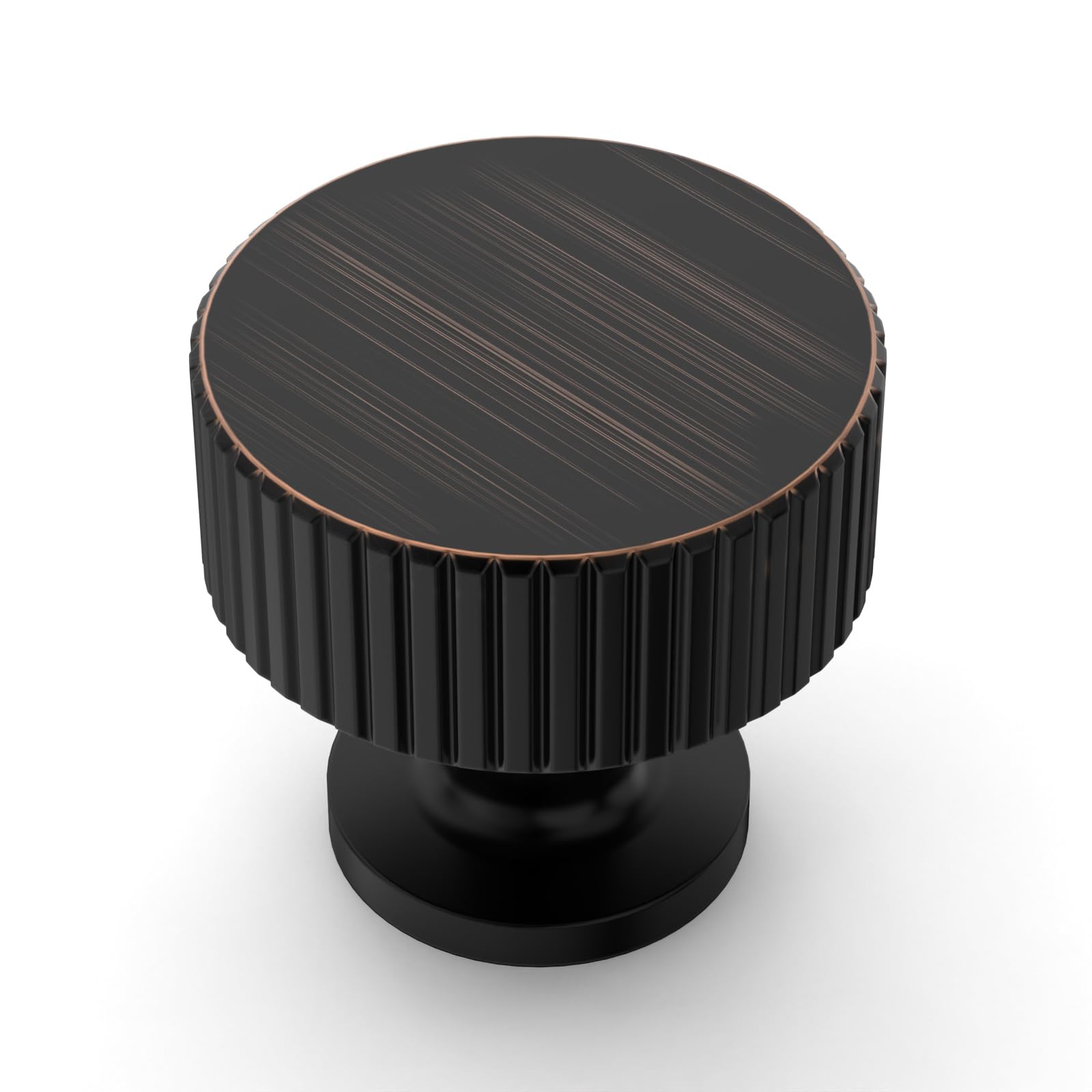 Asidrama 10 Pack Oil Rubbed Bronze Kitchen Cabinet Knobs Dresser Drawer Cabinet Hardware Zinc Knobs for Dresser Drawers-New